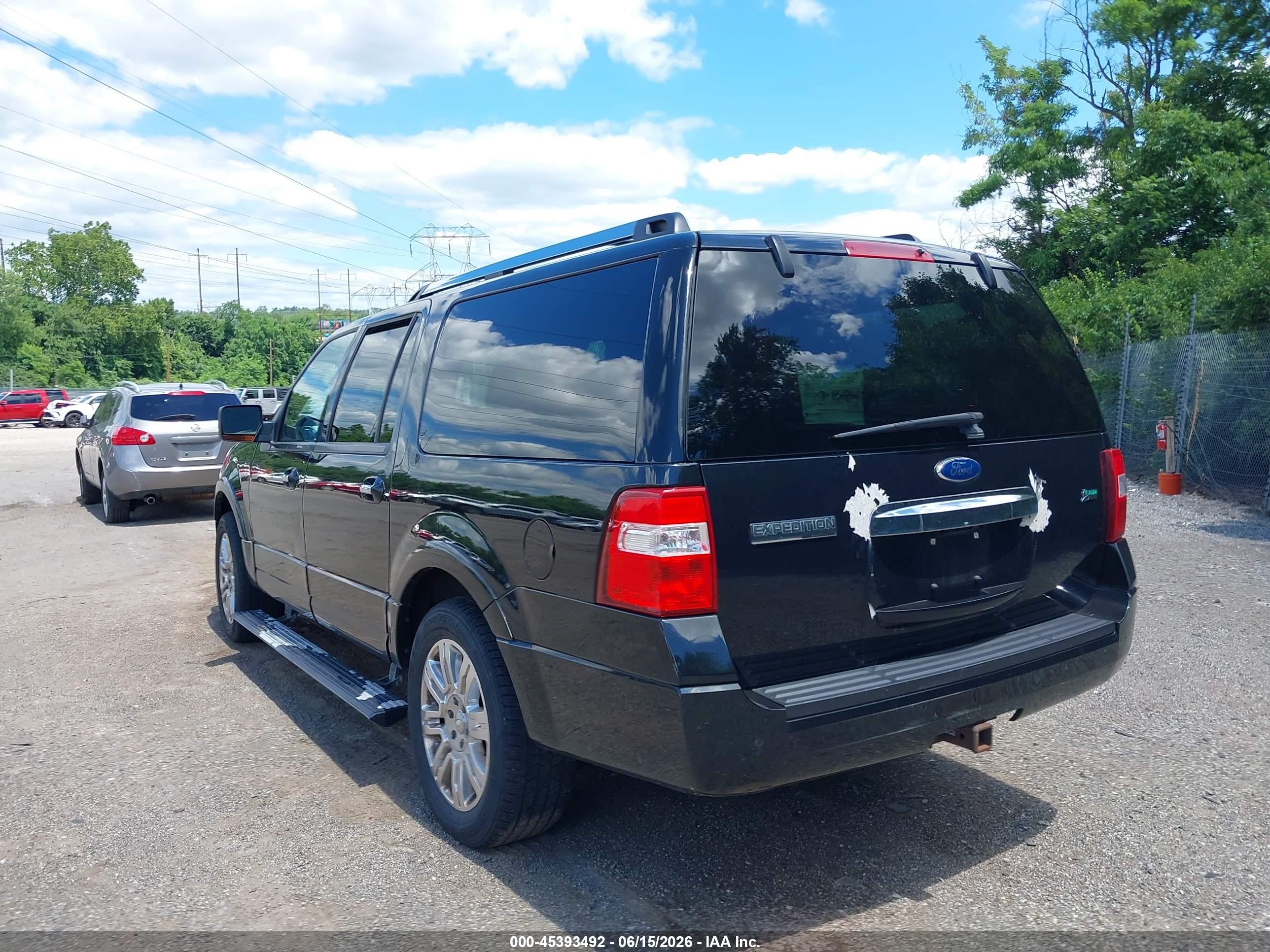 2011 Ford Expedition El Limited Black vin: 1FMJK2A57BEF19634