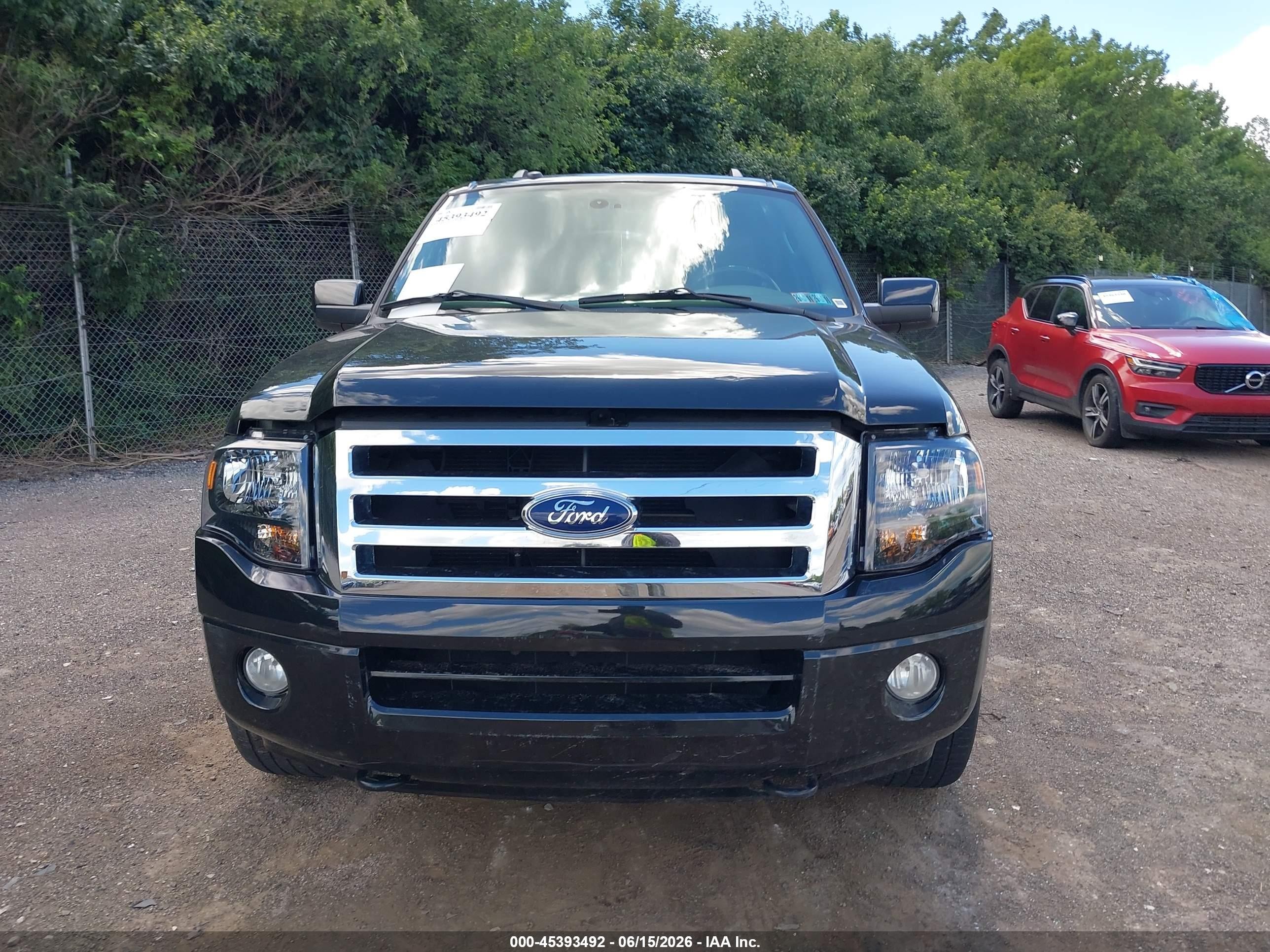2011 Ford Expedition El Limited Black vin: 1FMJK2A57BEF19634