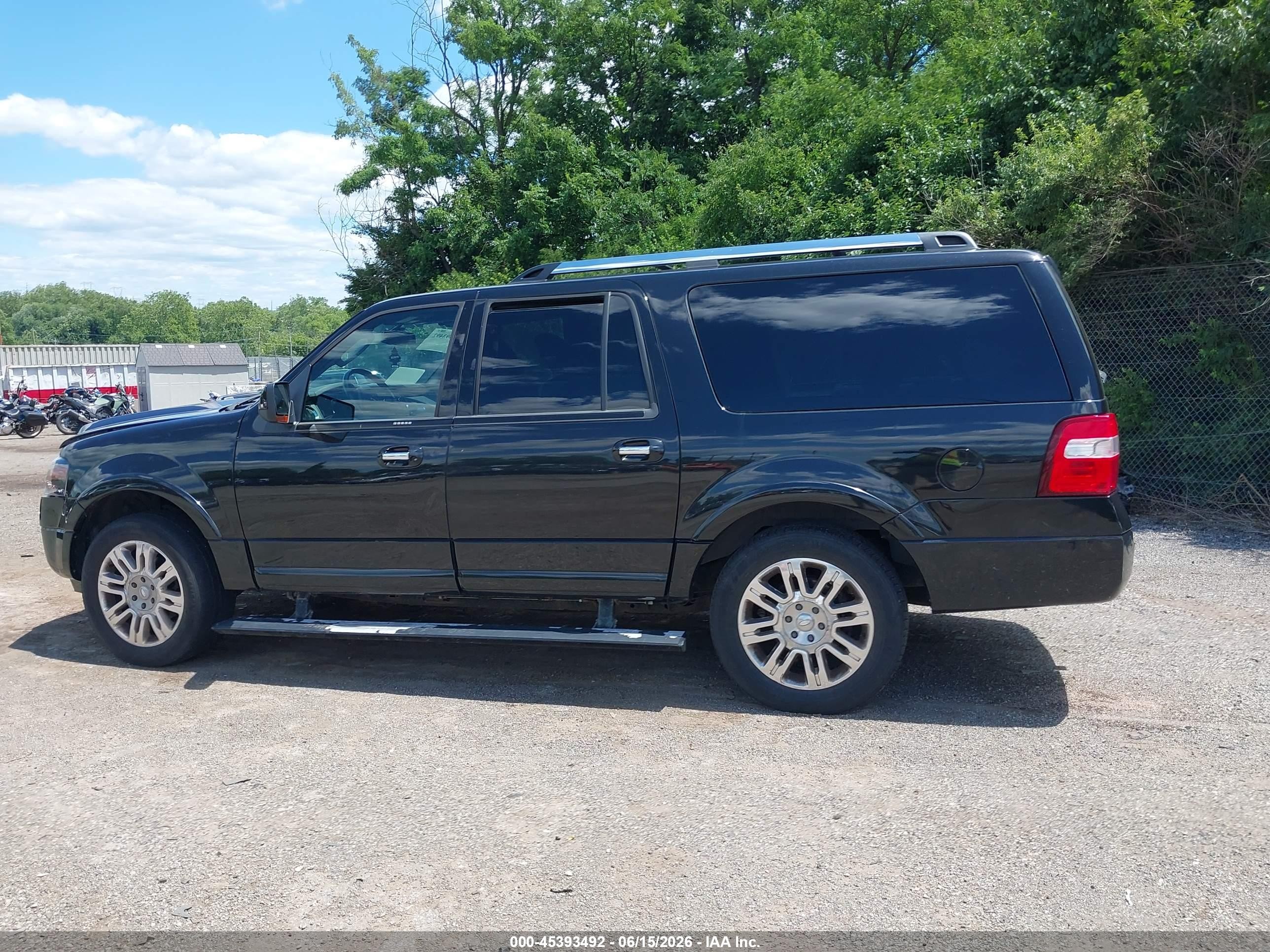 2011 Ford Expedition El Limited Black vin: 1FMJK2A57BEF19634