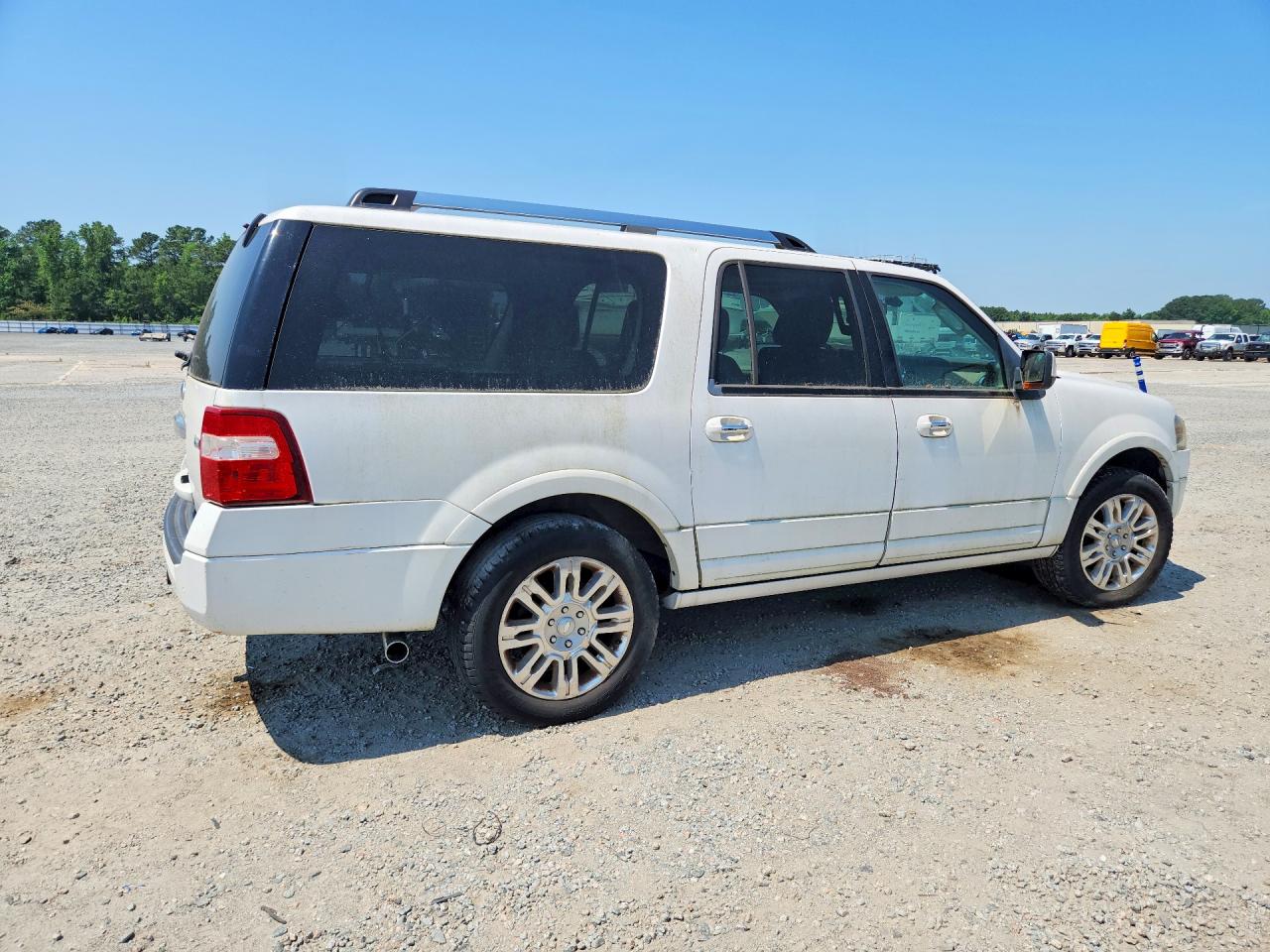 2011 Ford Expedition El Limited Белый vin: 1FMJK2A57BEF41102