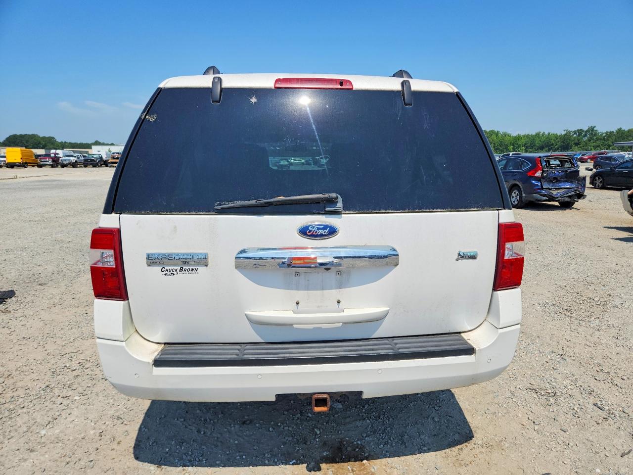 2011 Ford Expedition El Limited Белый vin: 1FMJK2A57BEF41102