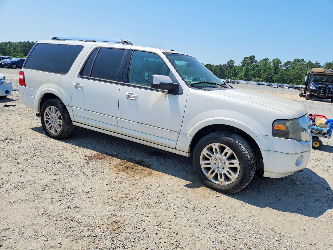 2011 Ford Expedition El Limited Белый vin: 1FMJK2A57BEF41102