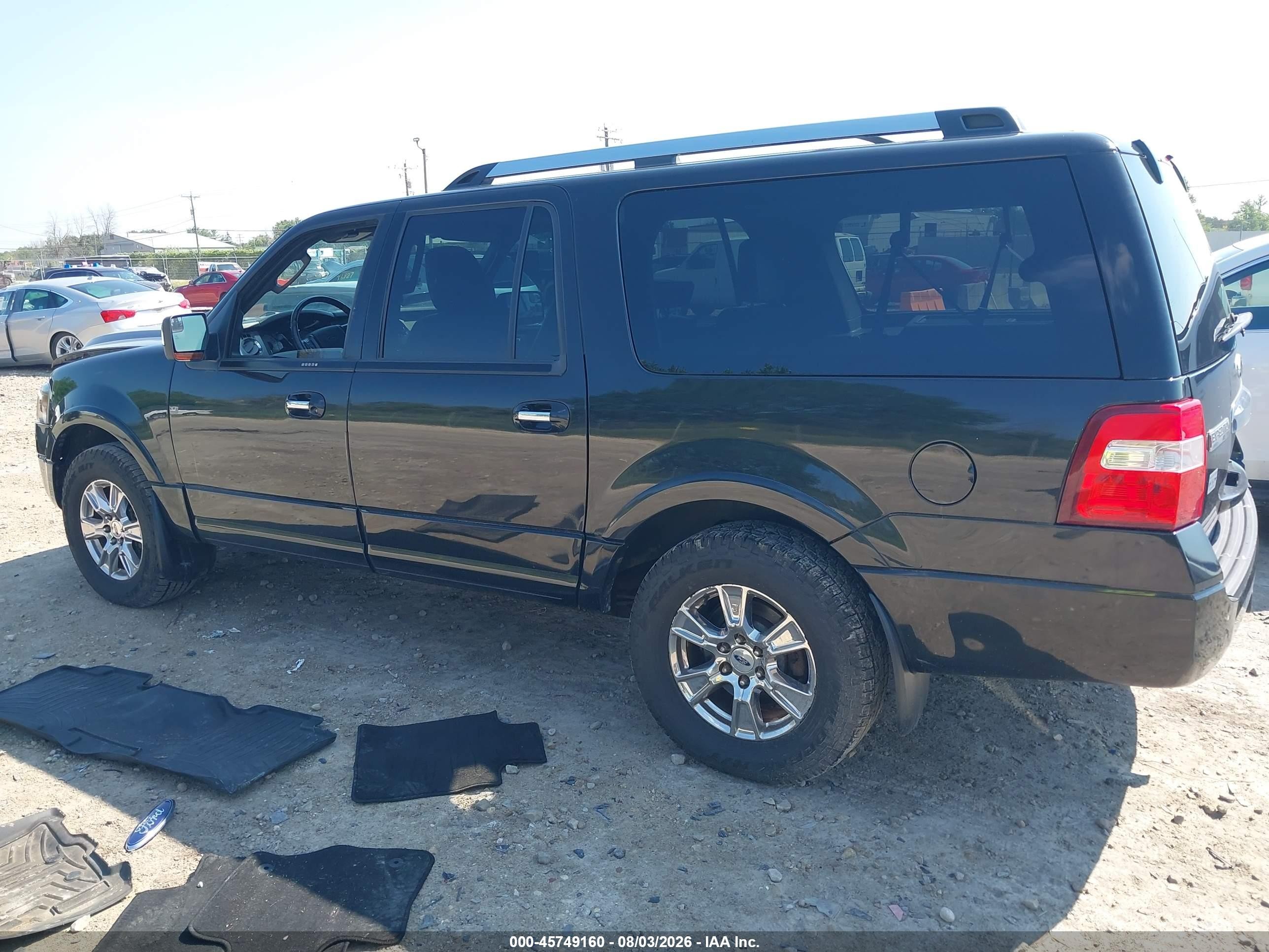 2012 Ford Expedition El Limited Black vin: 1FMJK2A57CEF66034