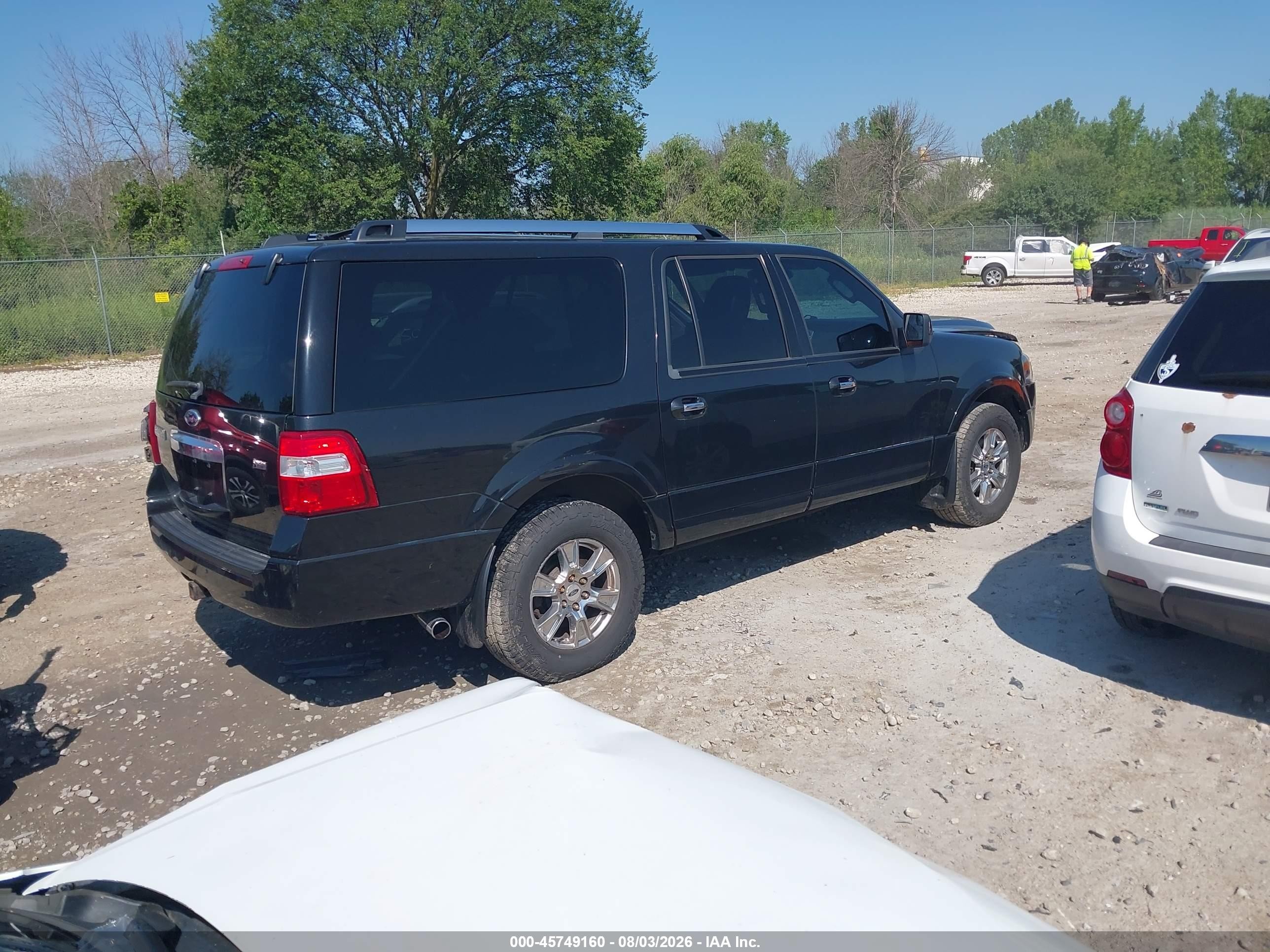 2012 Ford Expedition El Limited Black vin: 1FMJK2A57CEF66034