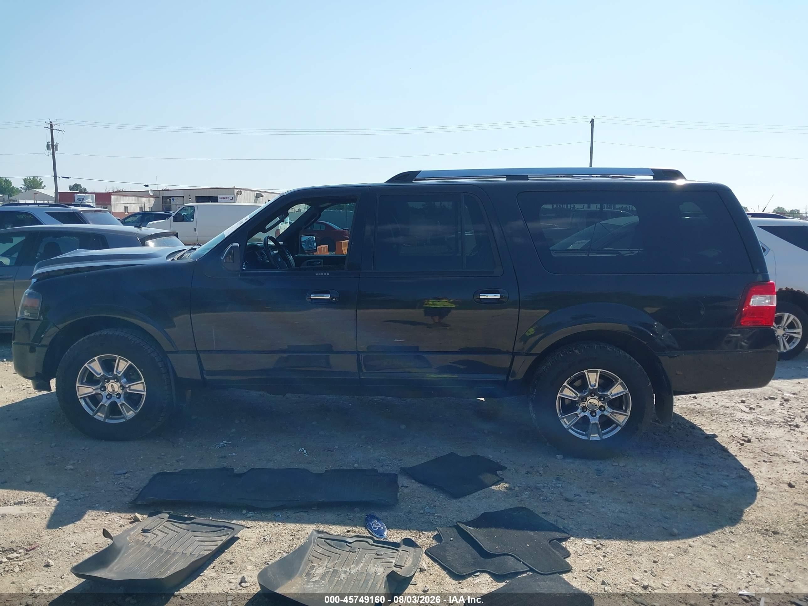 2012 Ford Expedition El Limited Black vin: 1FMJK2A57CEF66034