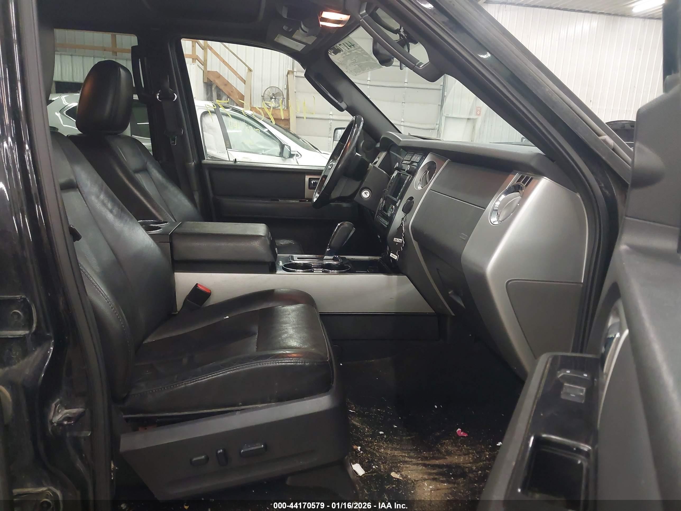 2013 Ford Expedition Max Limited Black vin: 1FMJK2A57DEF13092