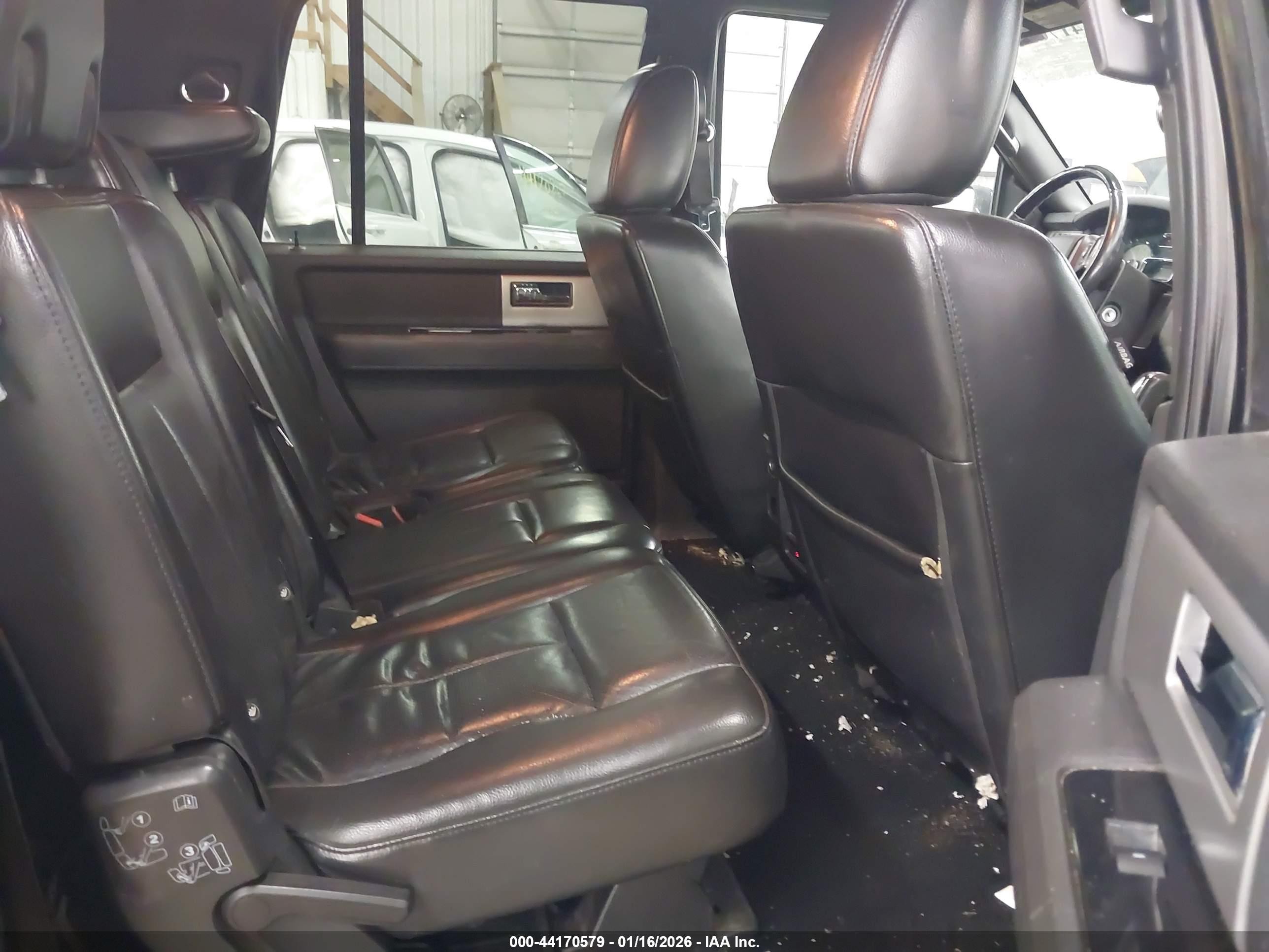 2013 Ford Expedition Max Limited Black vin: 1FMJK2A57DEF13092