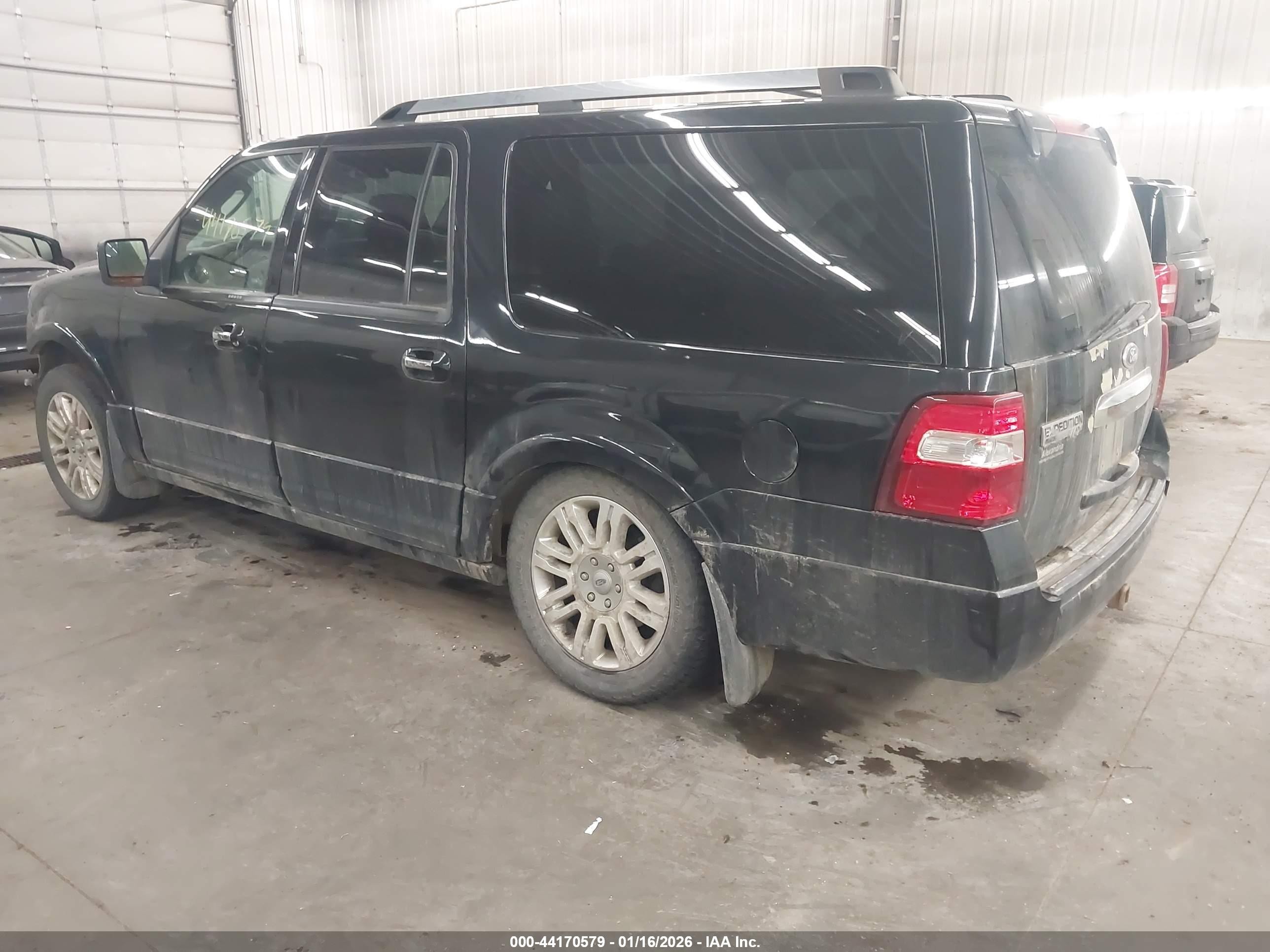 2013 Ford Expedition Max Limited Black vin: 1FMJK2A57DEF13092