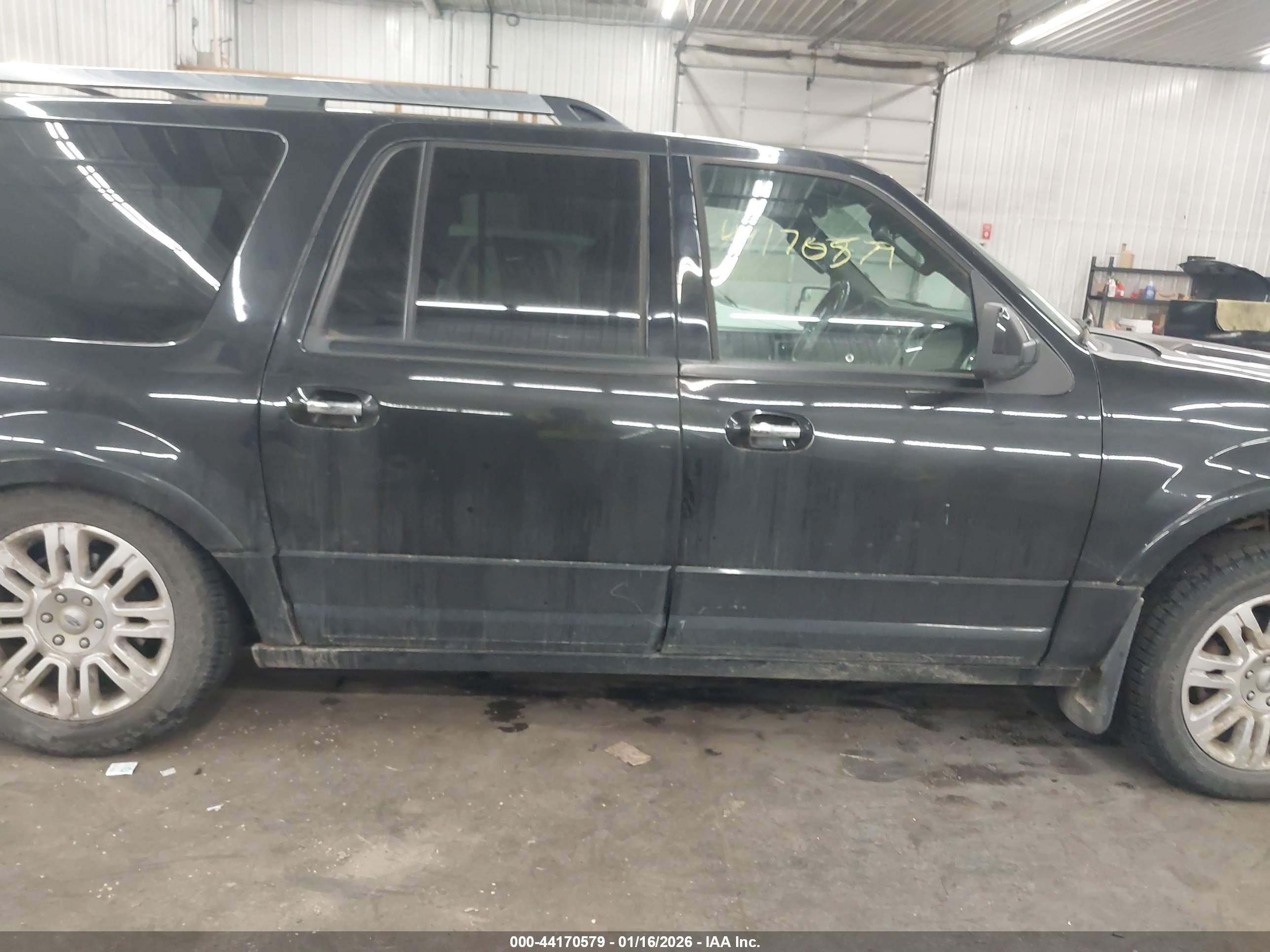 2013 Ford Expedition Max Limited Black vin: 1FMJK2A57DEF13092