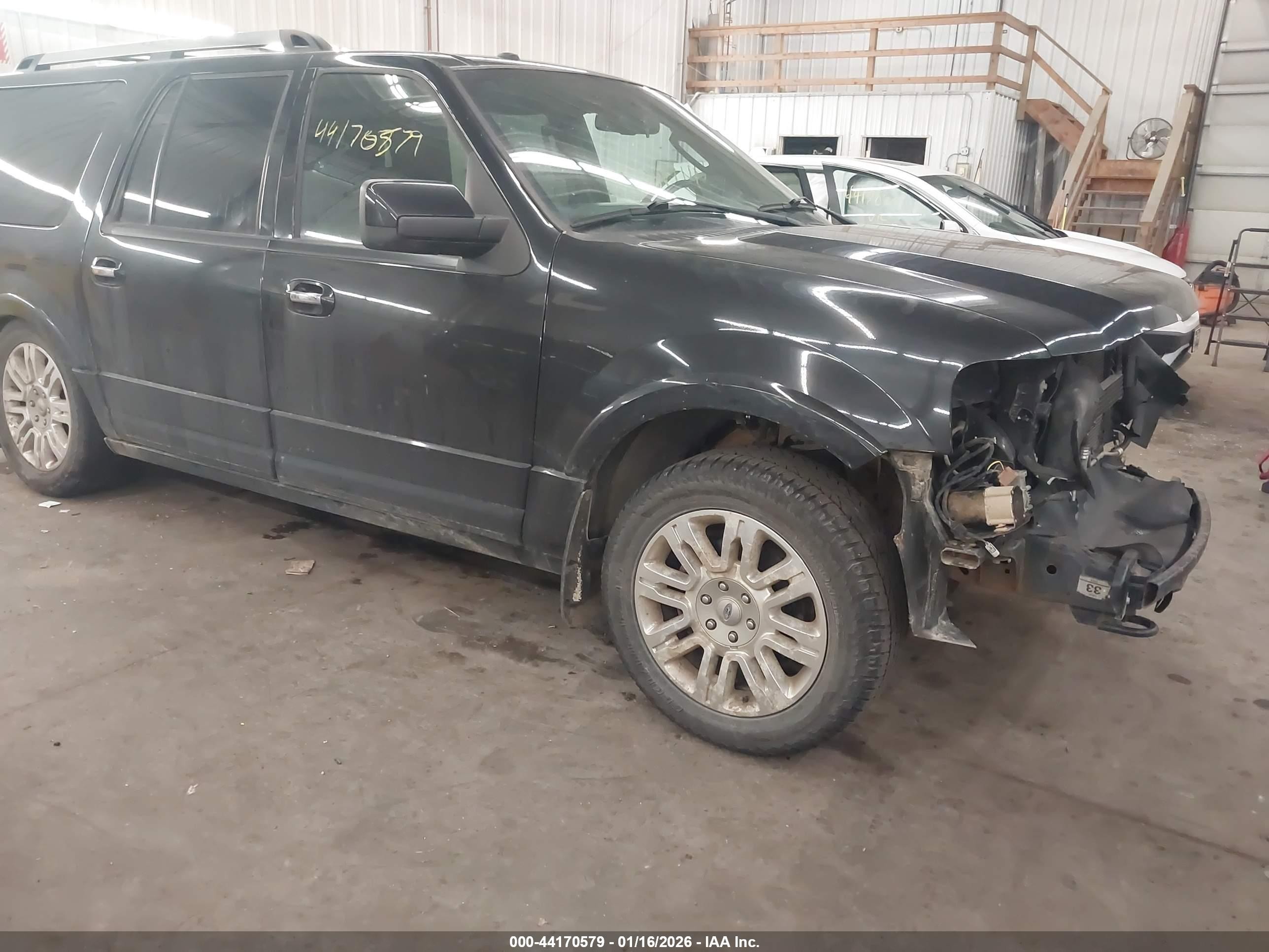 2013 Ford Expedition Max Limited Black vin: 1FMJK2A57DEF13092