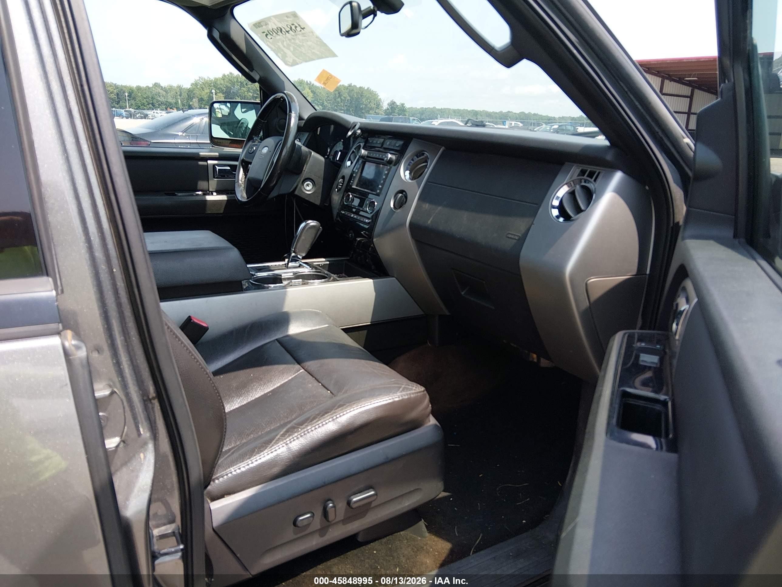 2013 Ford Expedition Max Limited Gray vin: 1FMJK2A57DEF40230