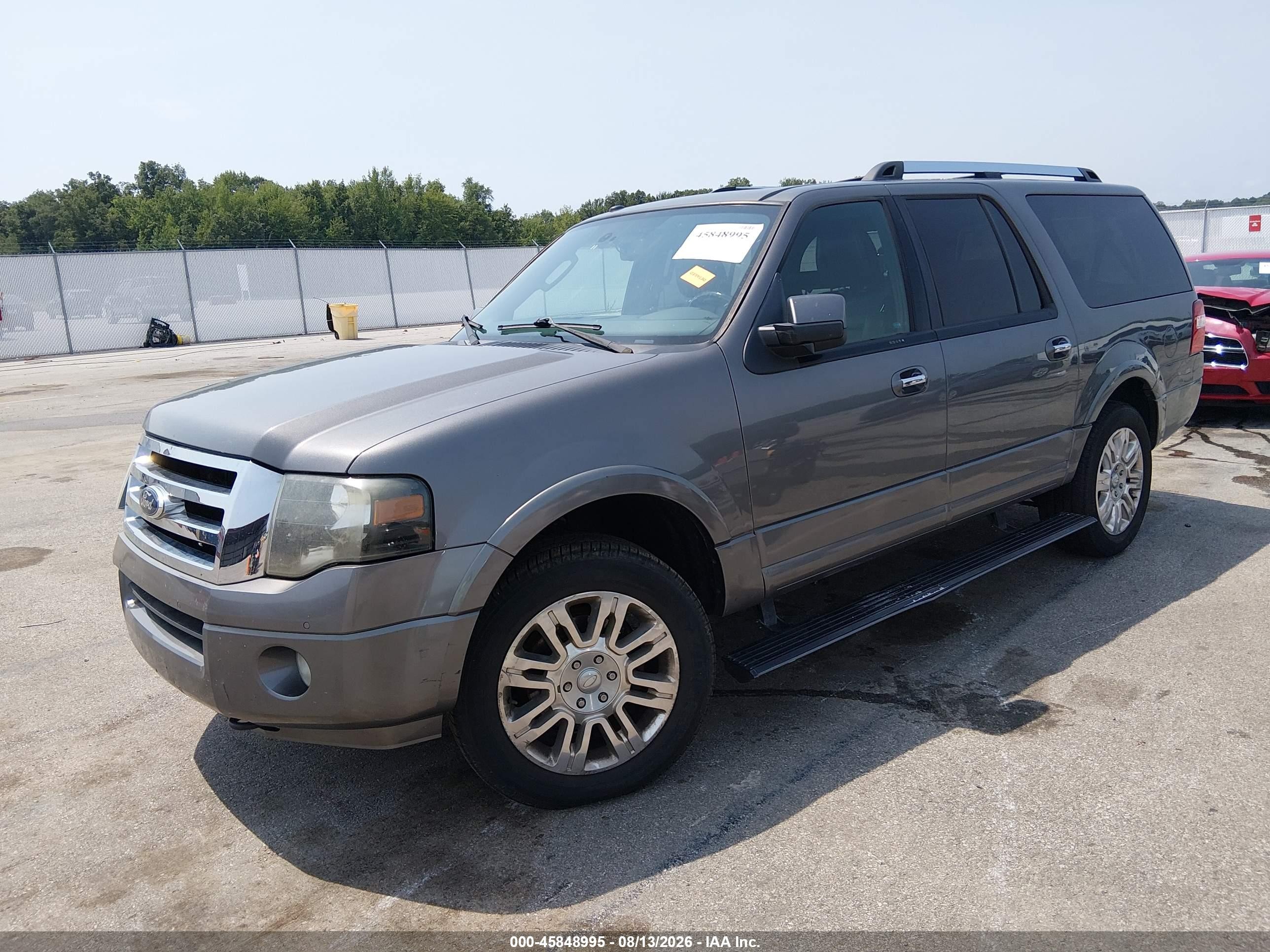 2013 Ford Expedition Max Limited Gray vin: 1FMJK2A57DEF40230