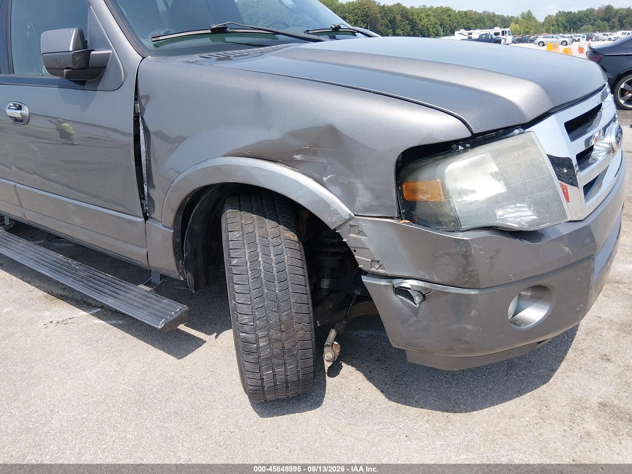 2013 Ford Expedition Max Limited Gray vin: 1FMJK2A57DEF40230