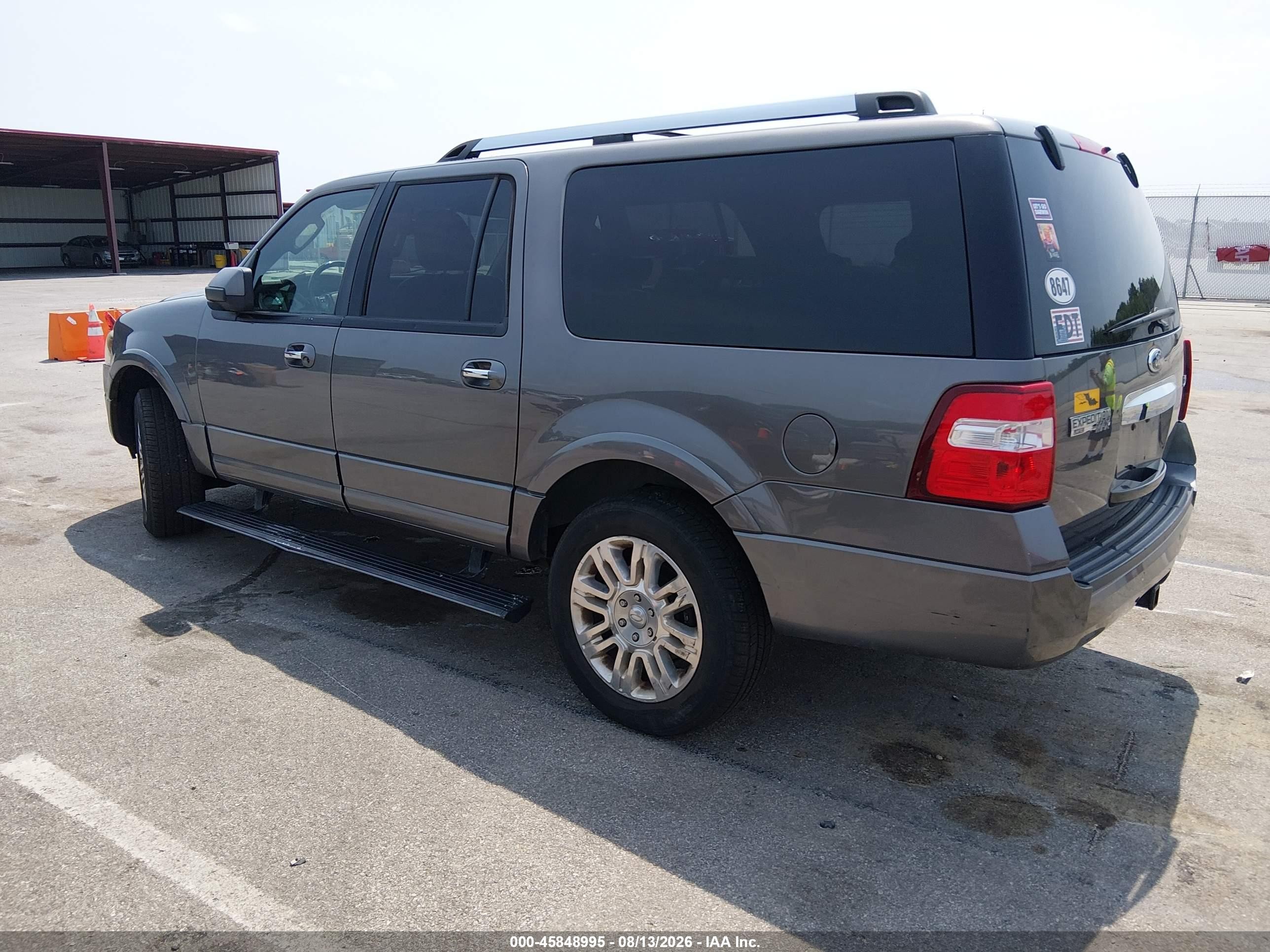 2013 Ford Expedition Max Limited Gray vin: 1FMJK2A57DEF40230