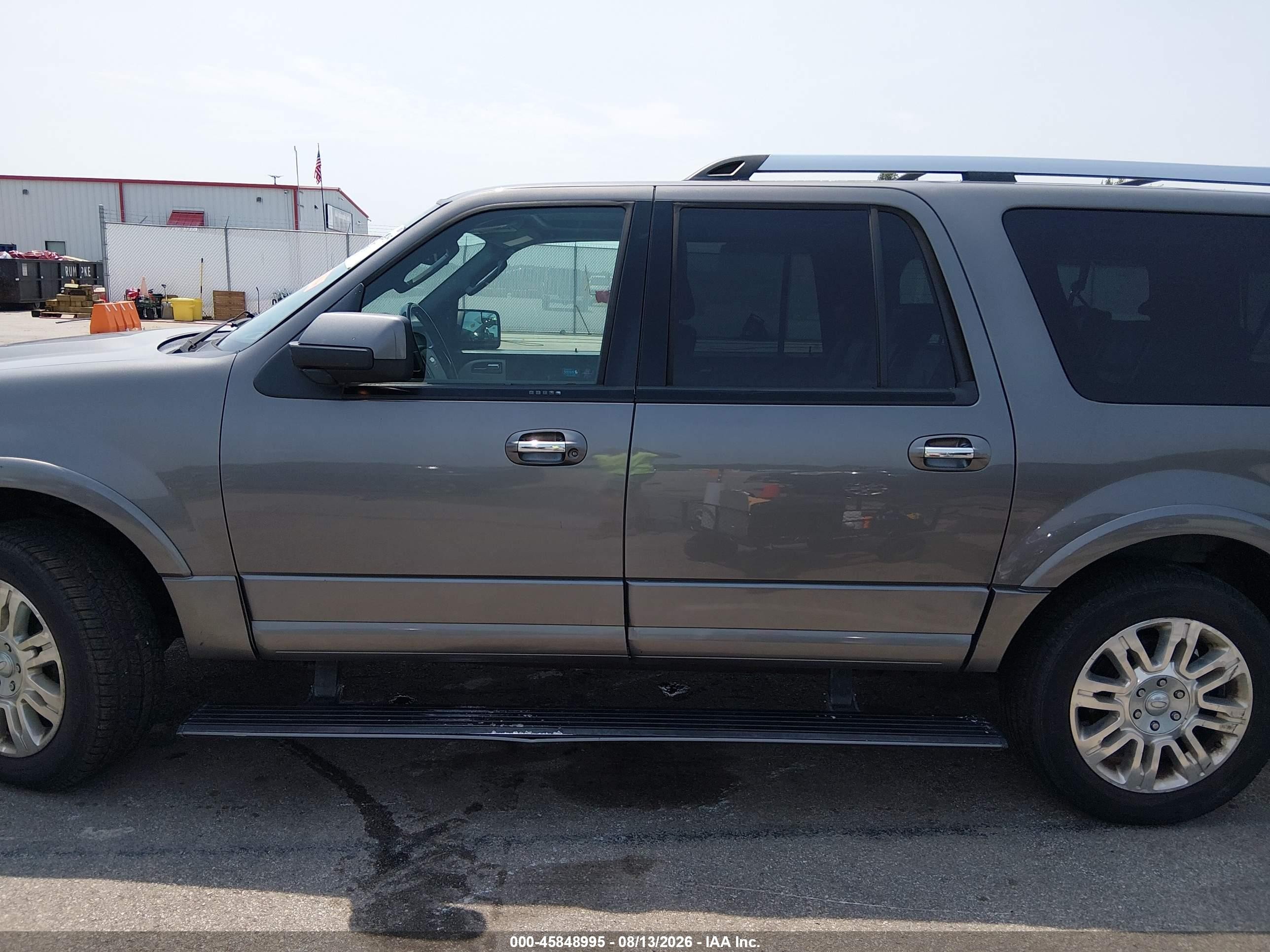 2013 Ford Expedition Max Limited Gray vin: 1FMJK2A57DEF40230