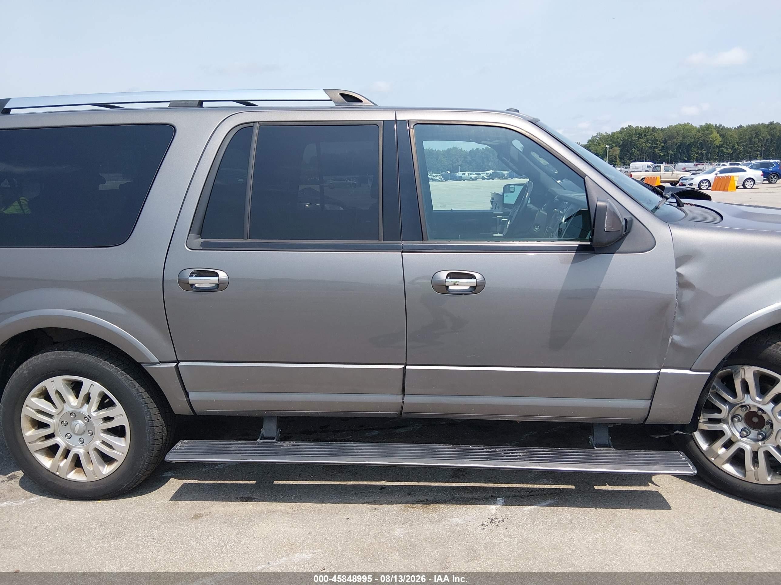 2013 Ford Expedition Max Limited Gray vin: 1FMJK2A57DEF40230