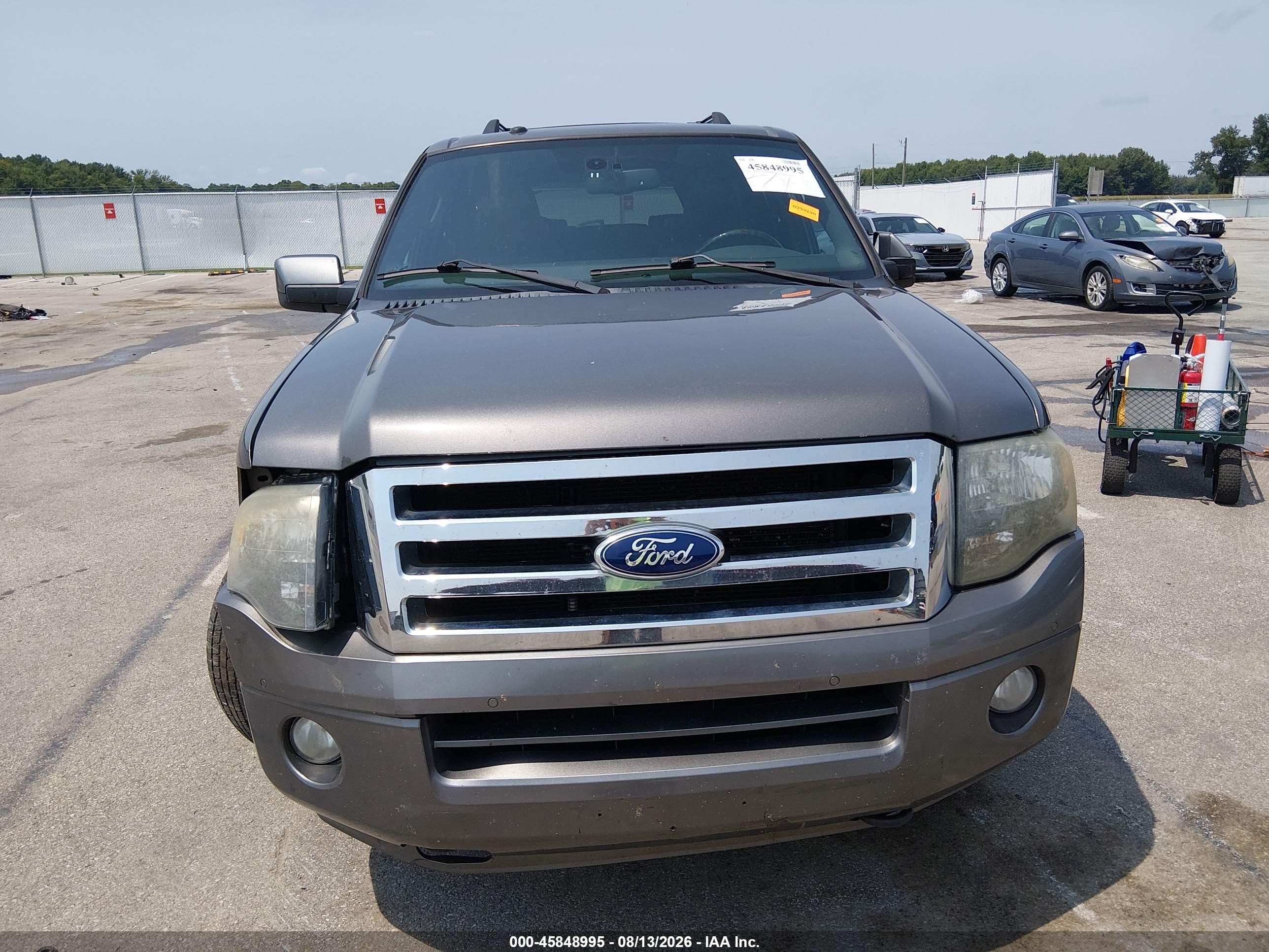 2013 Ford Expedition Max Limited Gray vin: 1FMJK2A57DEF40230