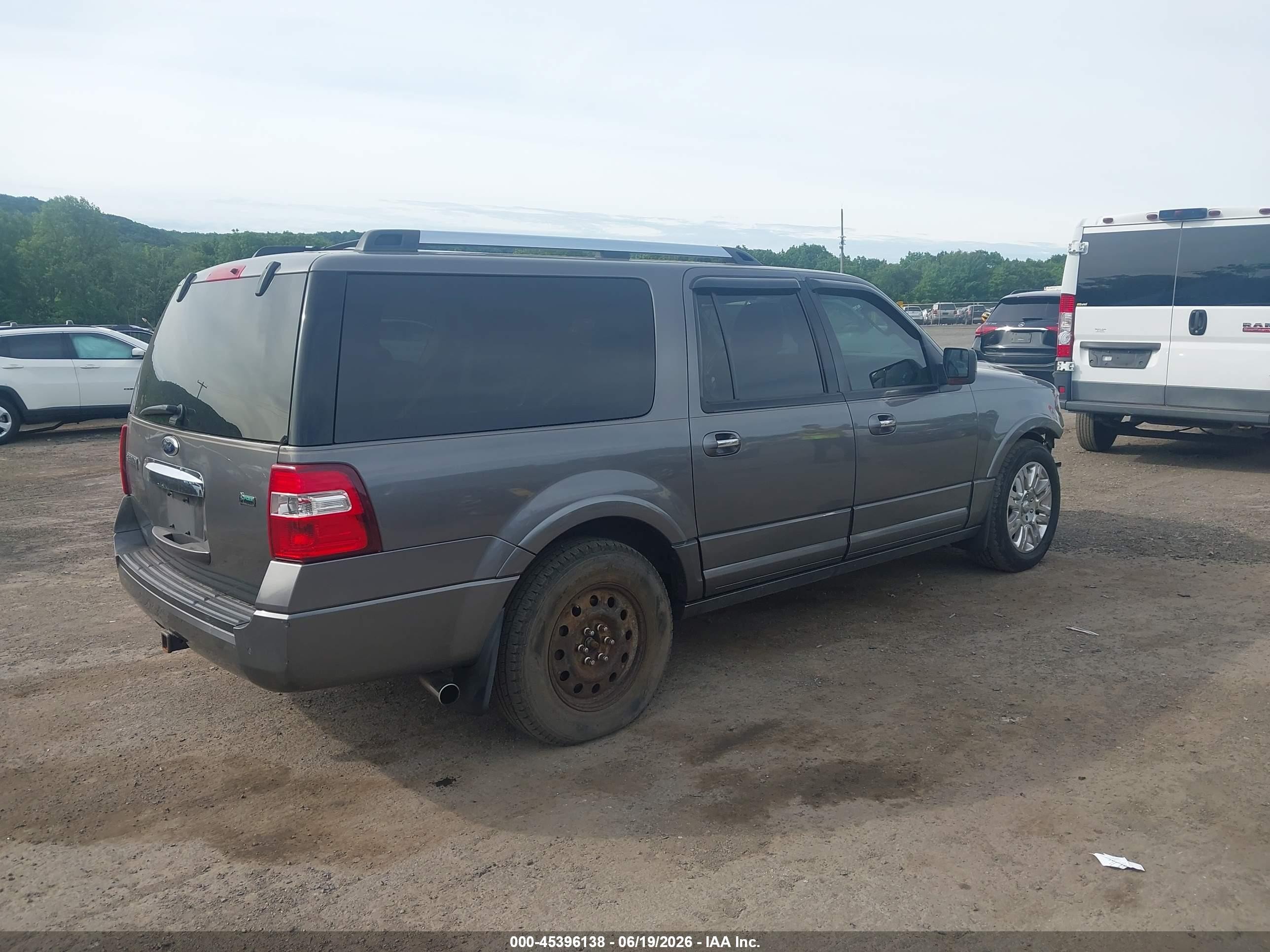 2013 Ford Expedition El Limited Gray vin: 1FMJK2A57DEF65497