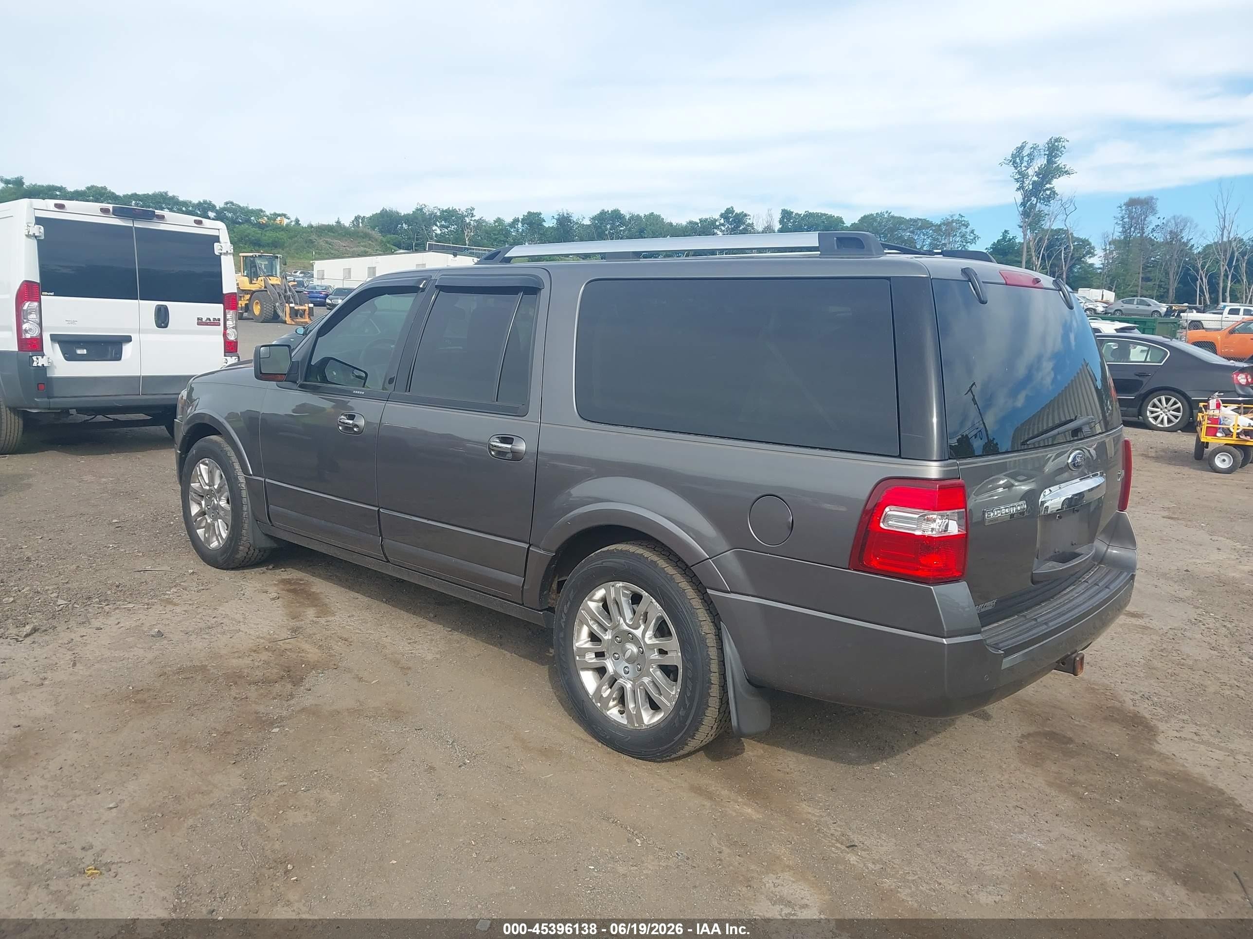 2013 Ford Expedition El Limited Gray vin: 1FMJK2A57DEF65497