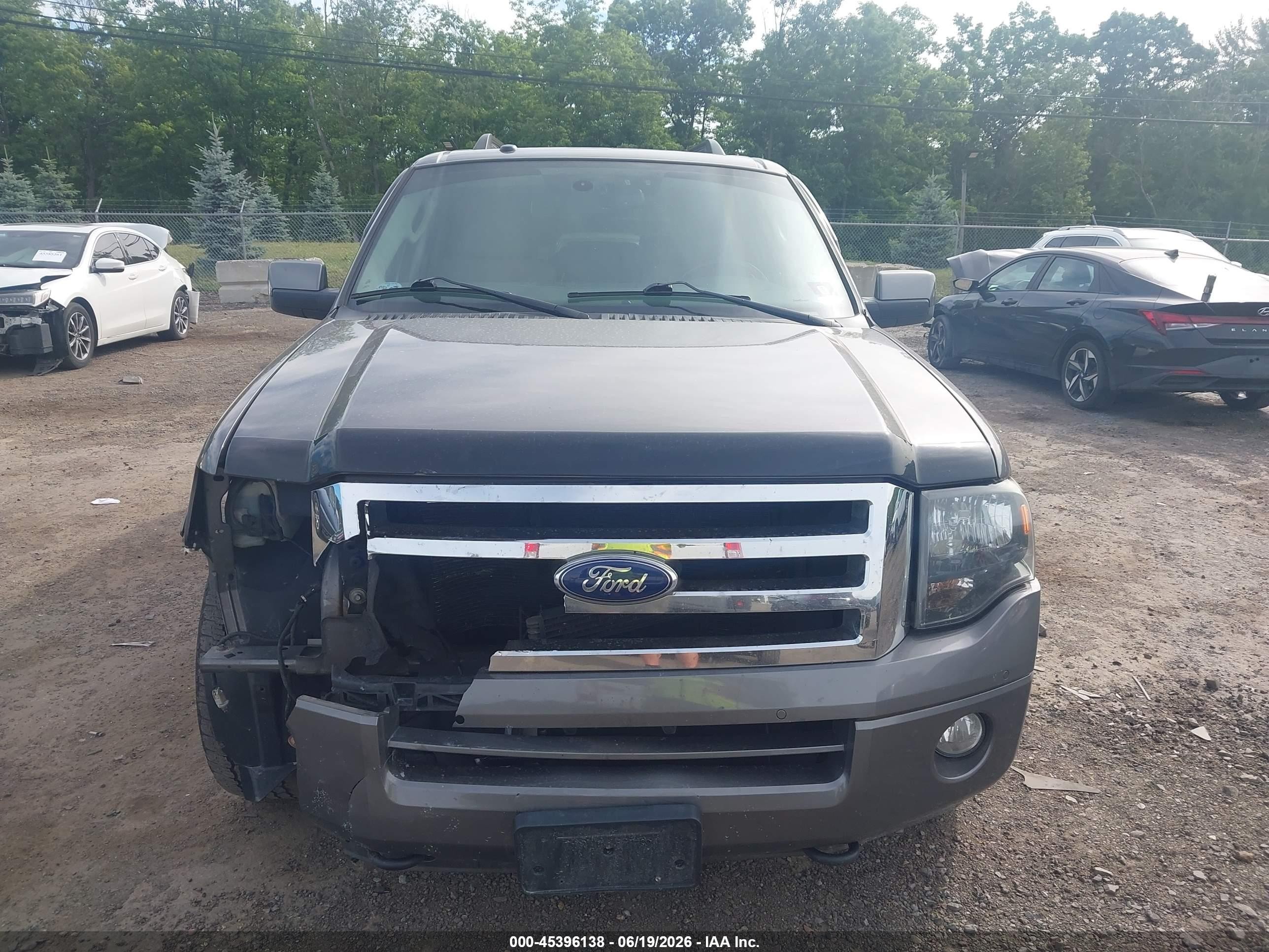 2013 Ford Expedition El Limited Gray vin: 1FMJK2A57DEF65497