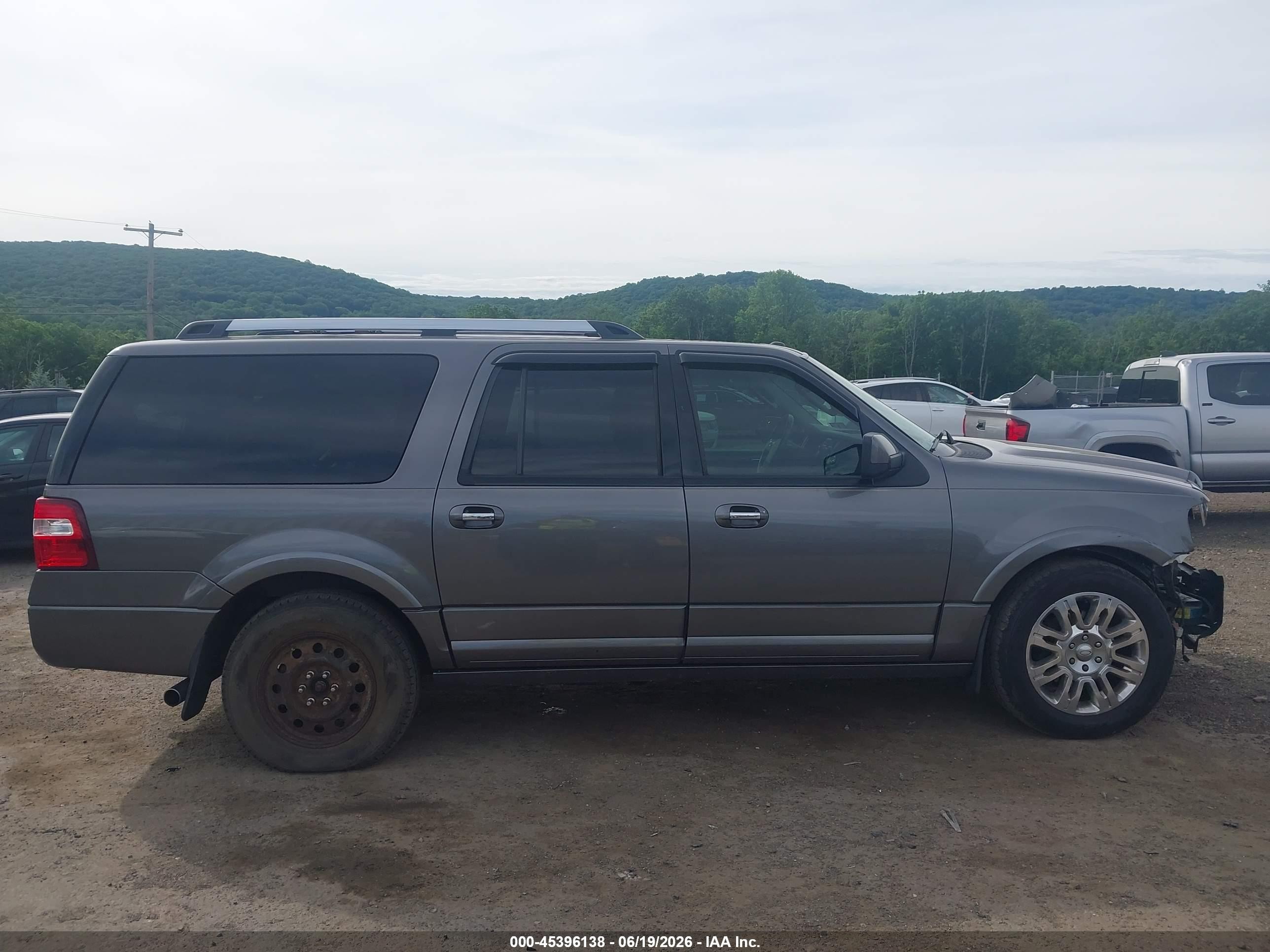 2013 Ford Expedition El Limited Gray vin: 1FMJK2A57DEF65497
