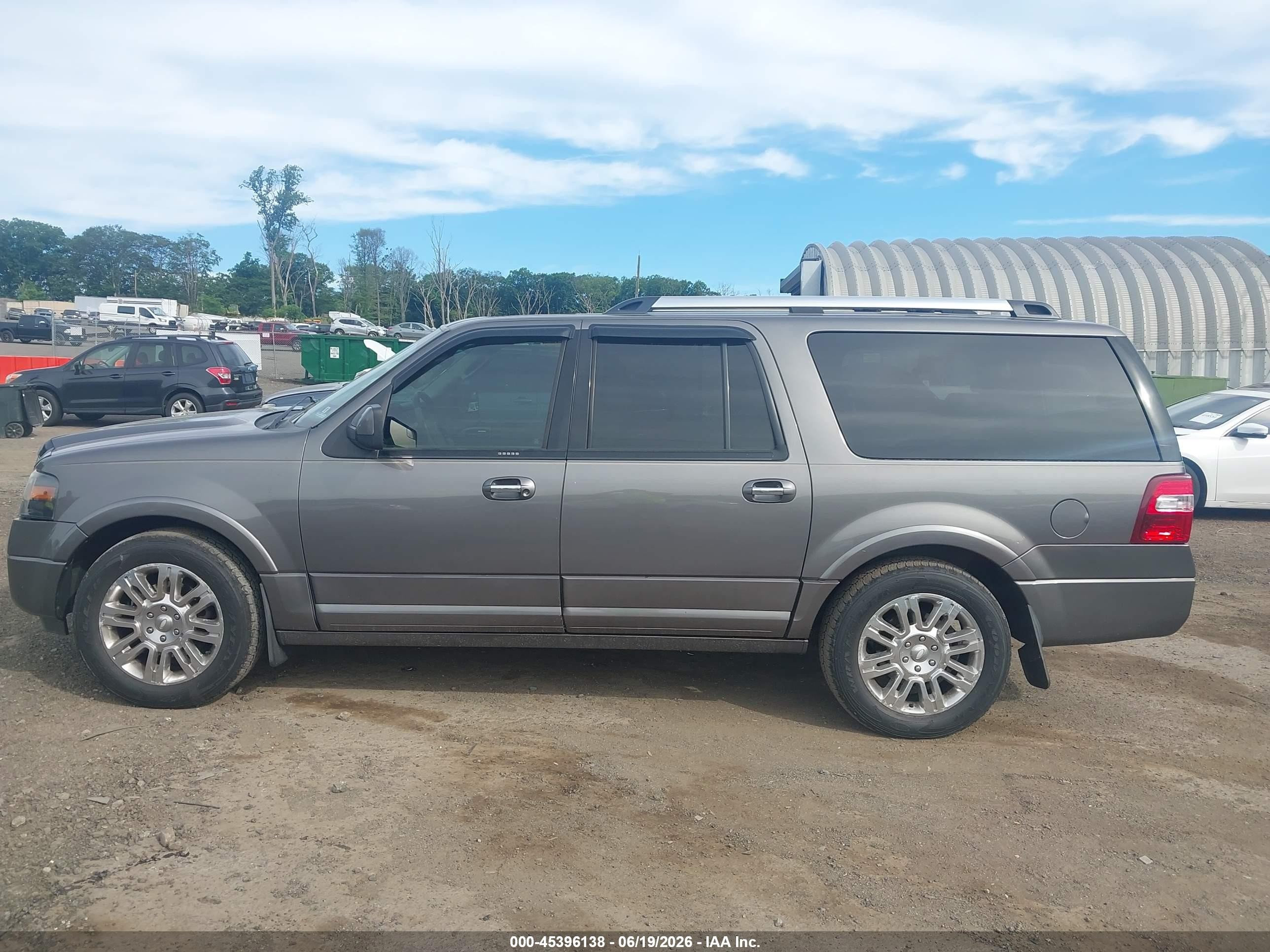 2013 Ford Expedition El Limited Gray vin: 1FMJK2A57DEF65497