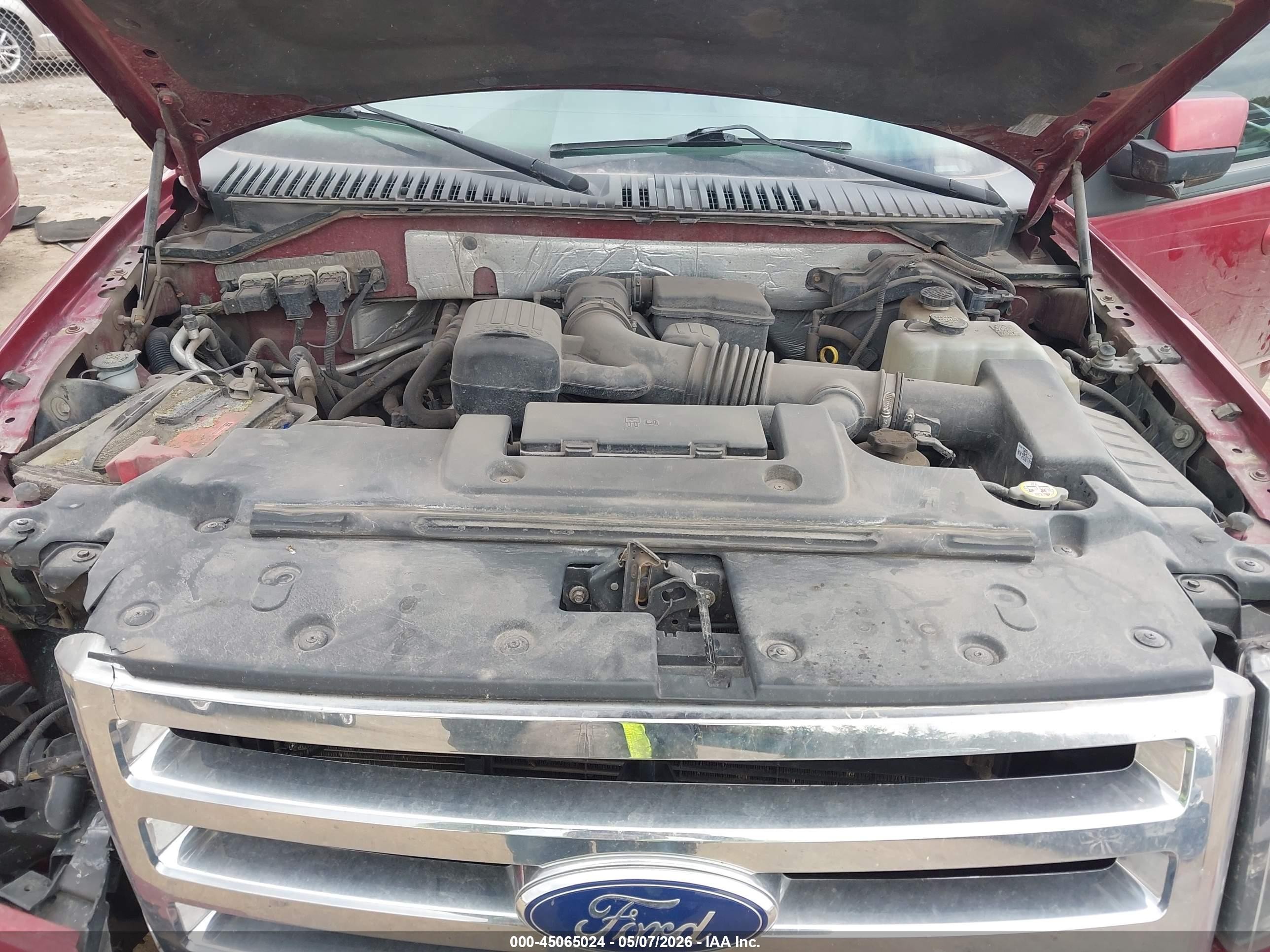 2014 Ford Expedition El Limited Red vin: 1FMJK2A57EEF18200