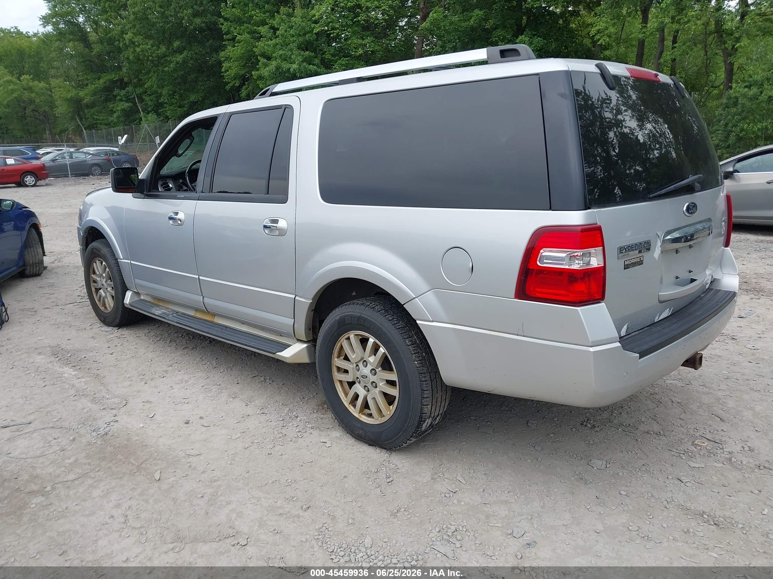2014 Ford Expedition El Limited Silver vin: 1FMJK2A57EEF23896