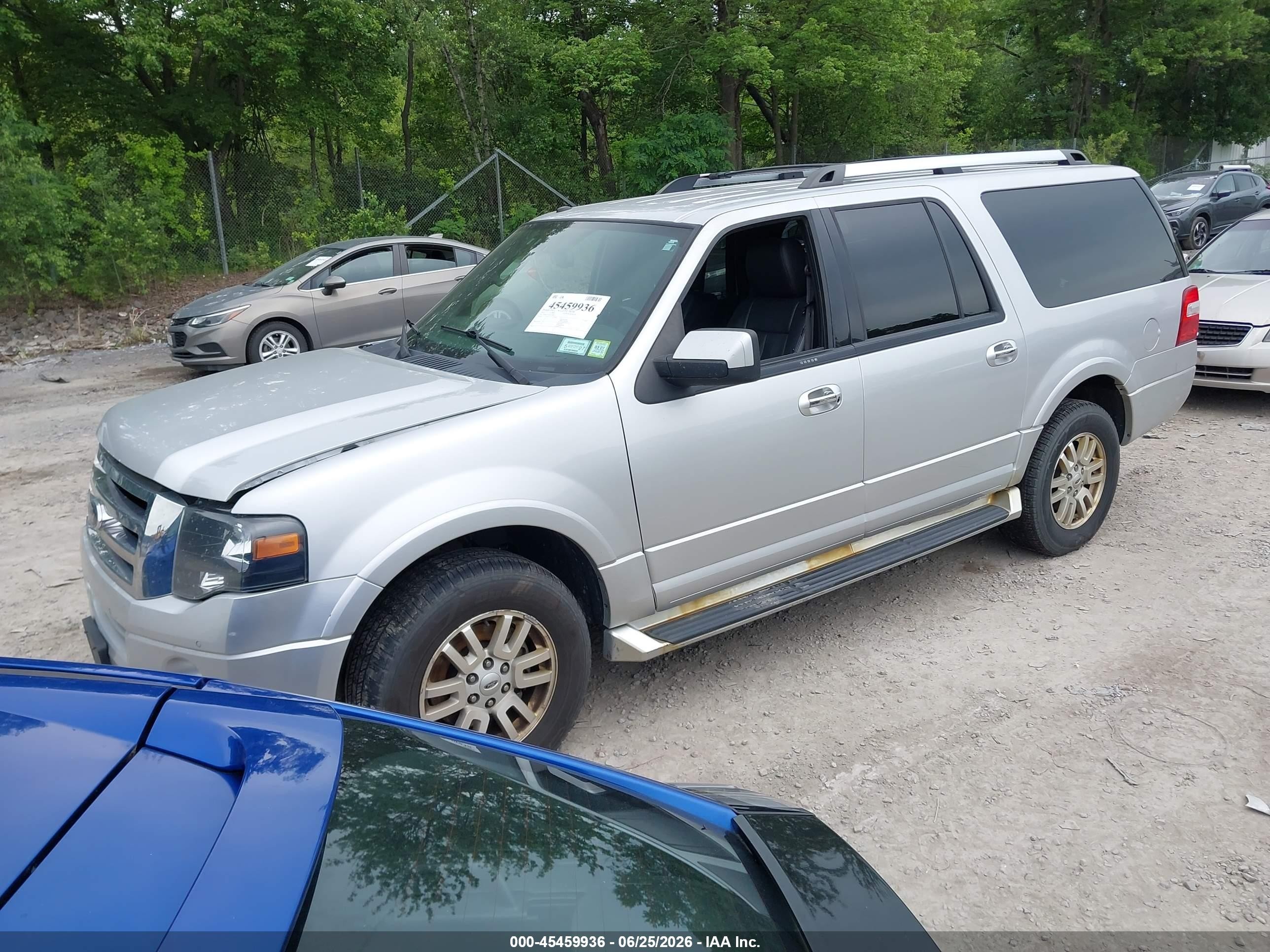 2014 Ford Expedition El Limited Silver vin: 1FMJK2A57EEF23896