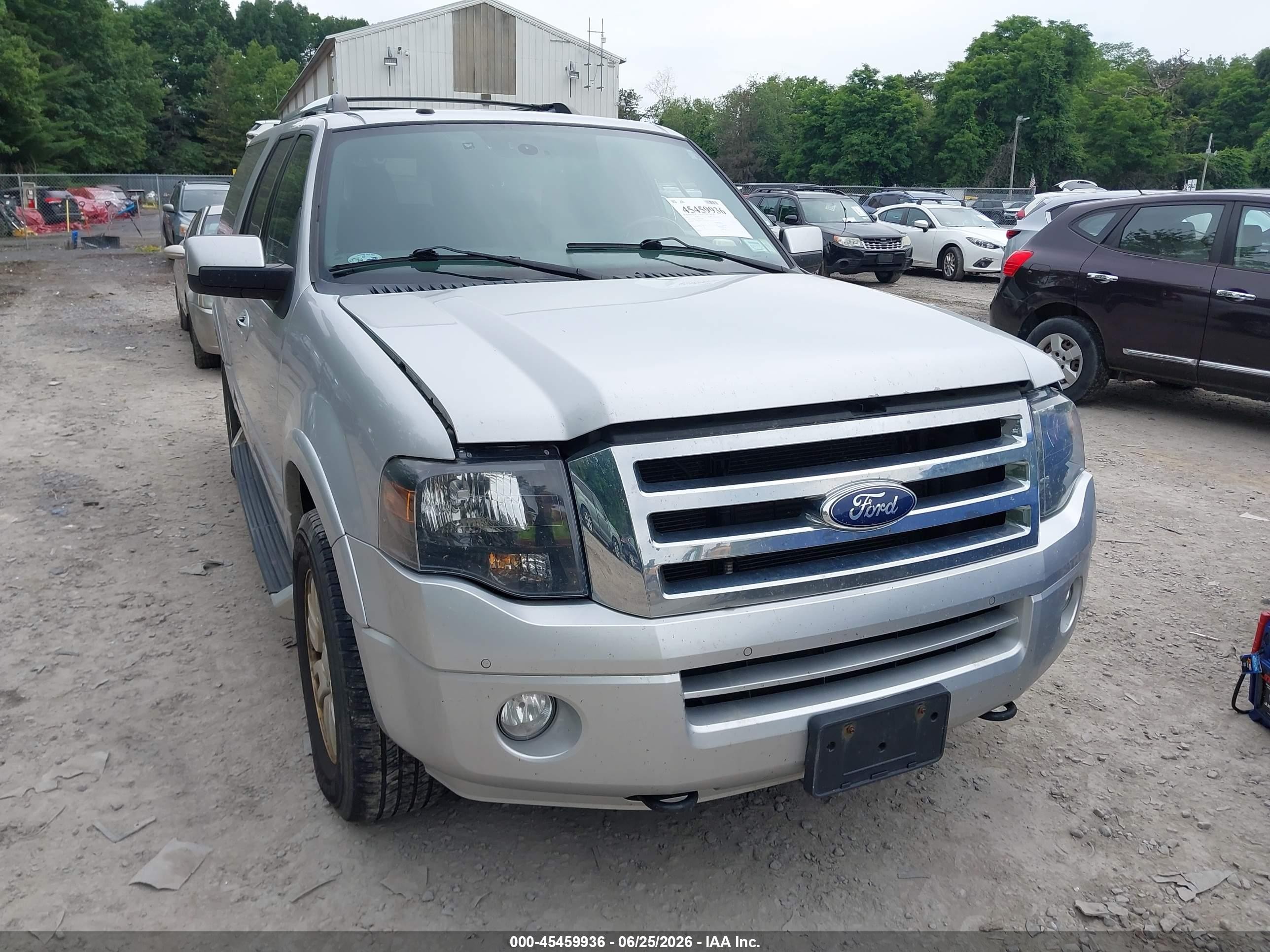 2014 Ford Expedition El Limited Silver vin: 1FMJK2A57EEF23896