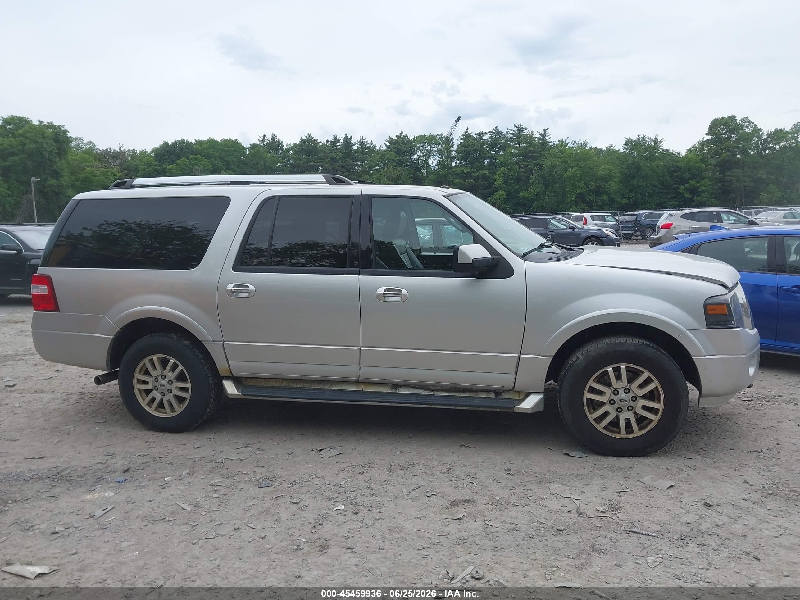 2014 Ford Expedition El Limited Silver vin: 1FMJK2A57EEF23896