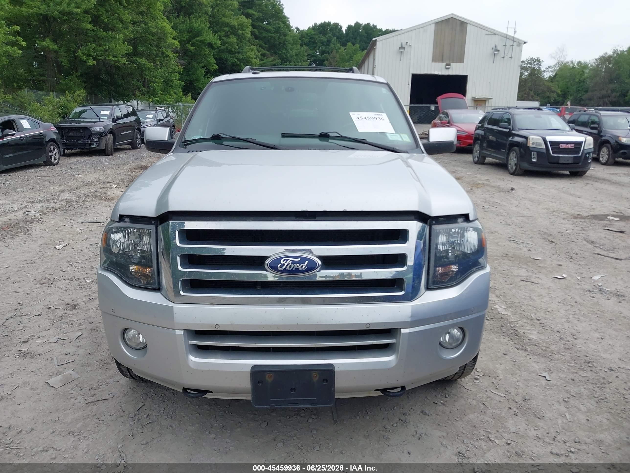 2014 Ford Expedition El Limited Silver vin: 1FMJK2A57EEF23896