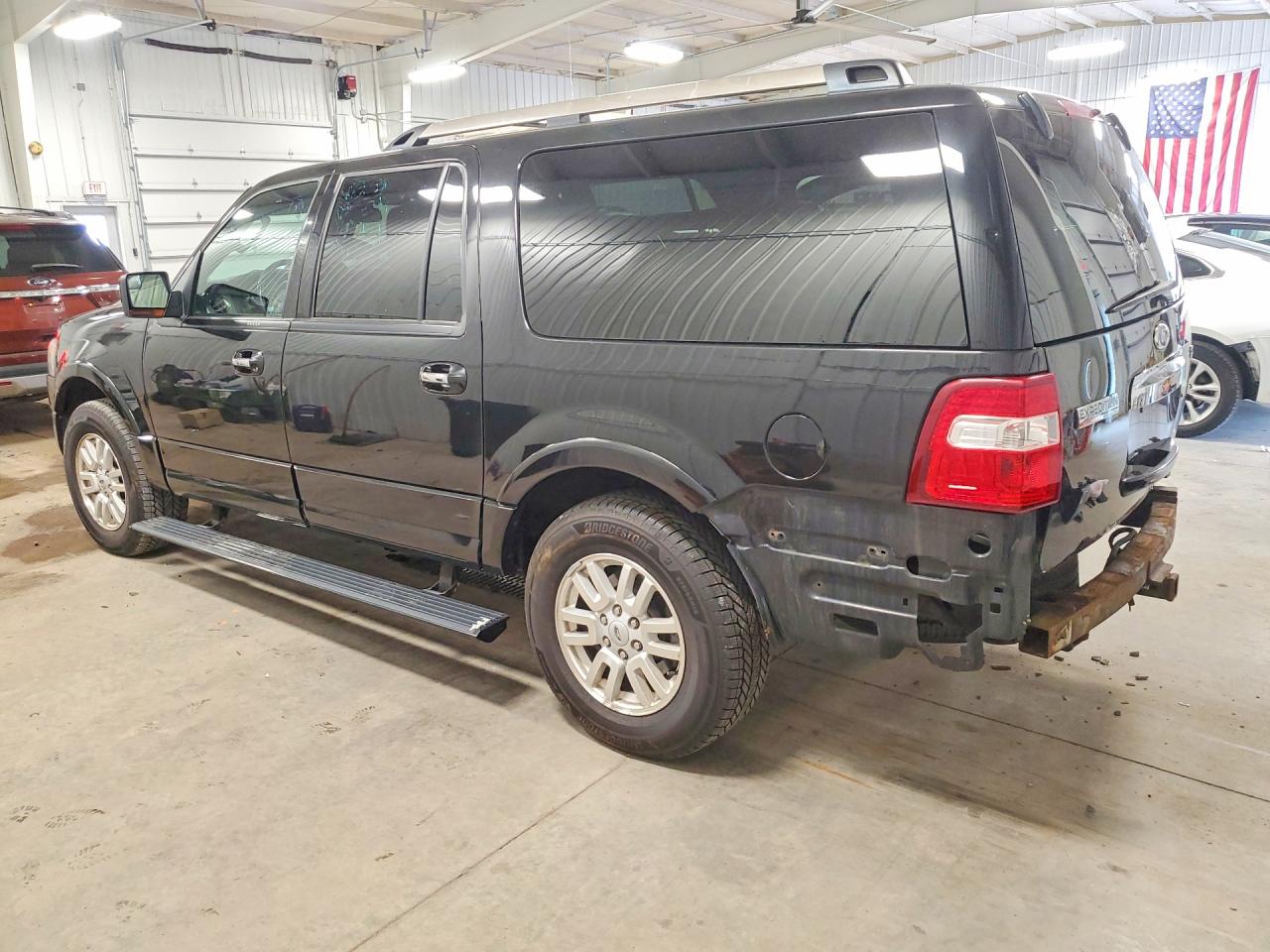 2014 Ford Expedition El Limited Black vin: 1FMJK2A57EEF29147