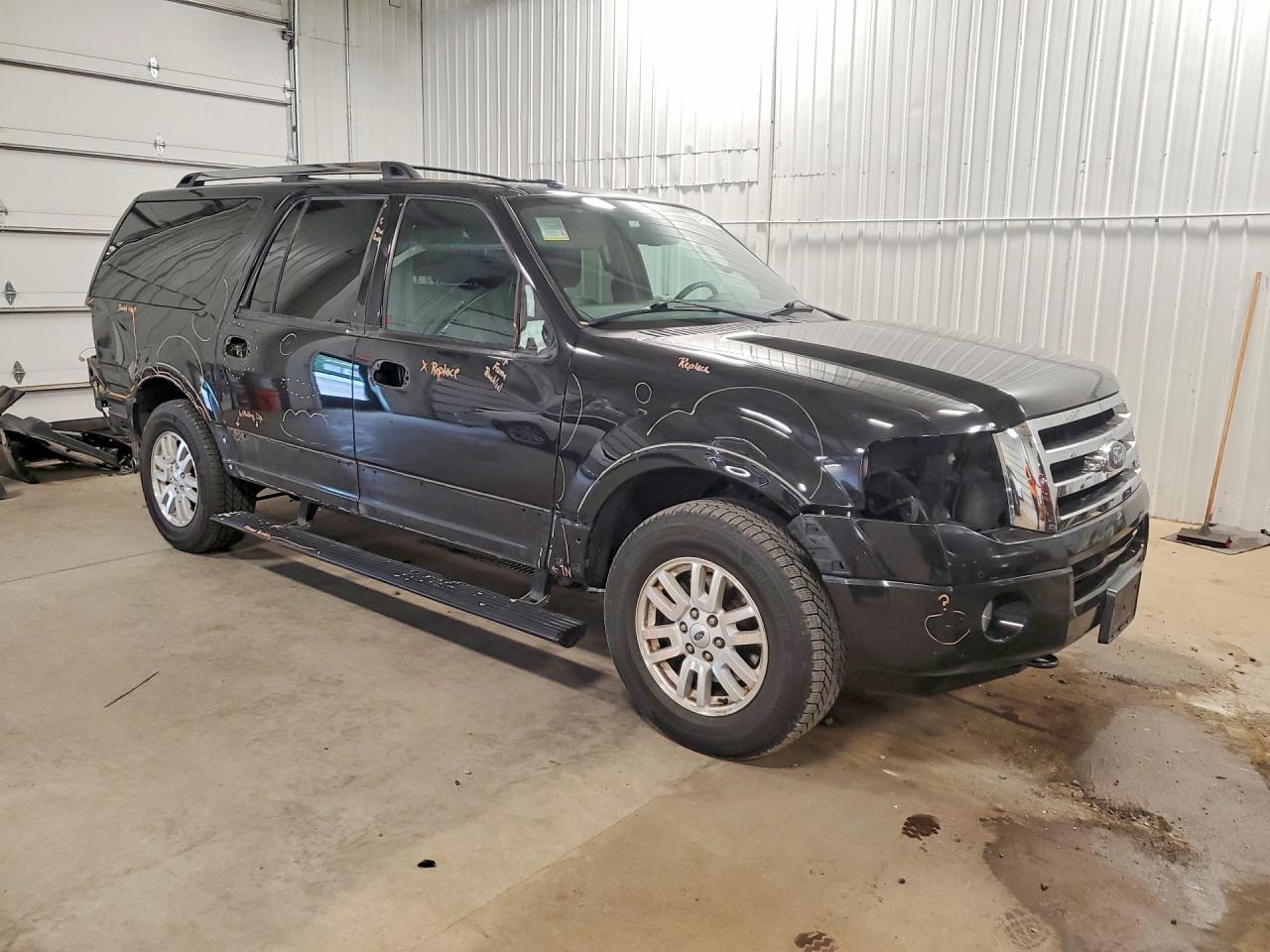 2014 Ford Expedition El Limited Black vin: 1FMJK2A57EEF29147