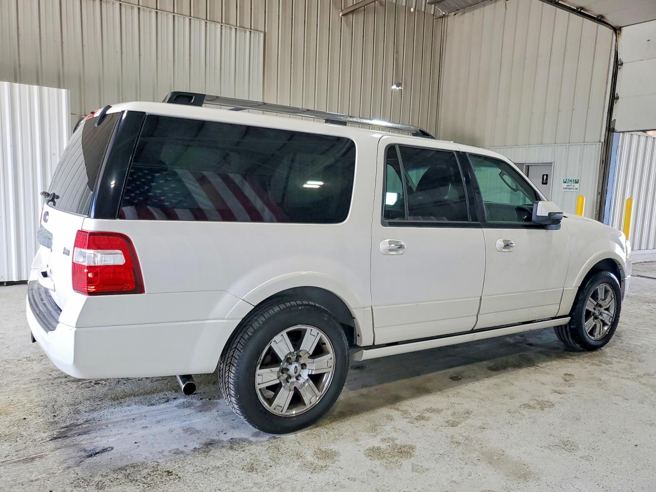 2010 Ford Expedition El Limited White vin: 1FMJK2A58AEA32831