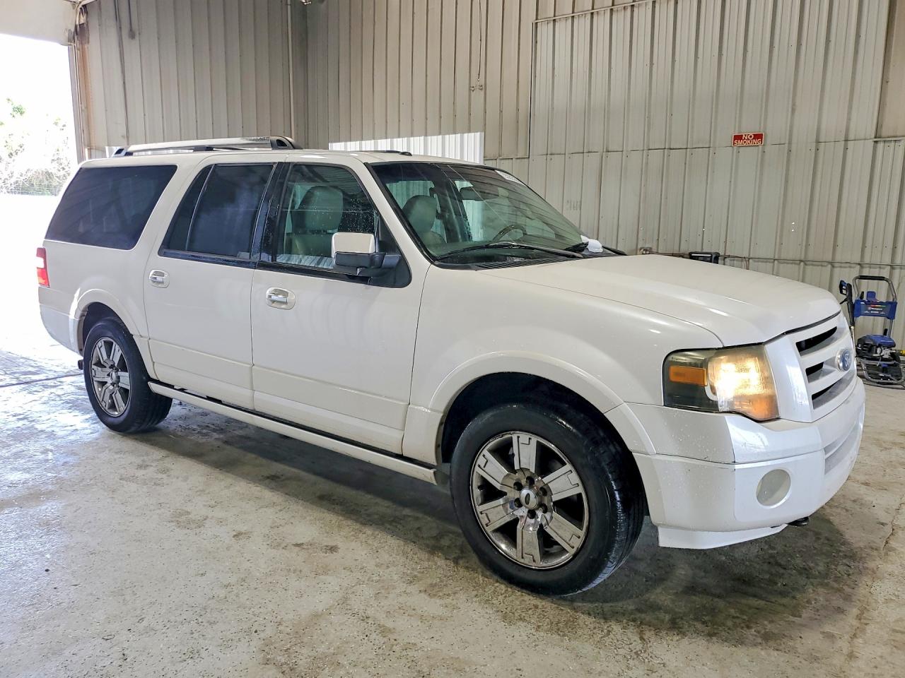 2010 Ford Expedition El Limited White vin: 1FMJK2A58AEA32831