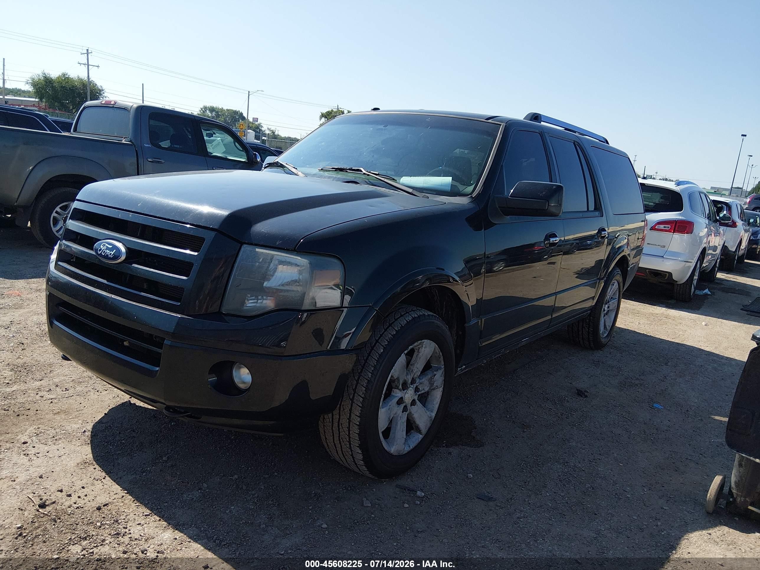 2010 Ford Expedition El Limited Black vin: 1FMJK2A58AEB51947