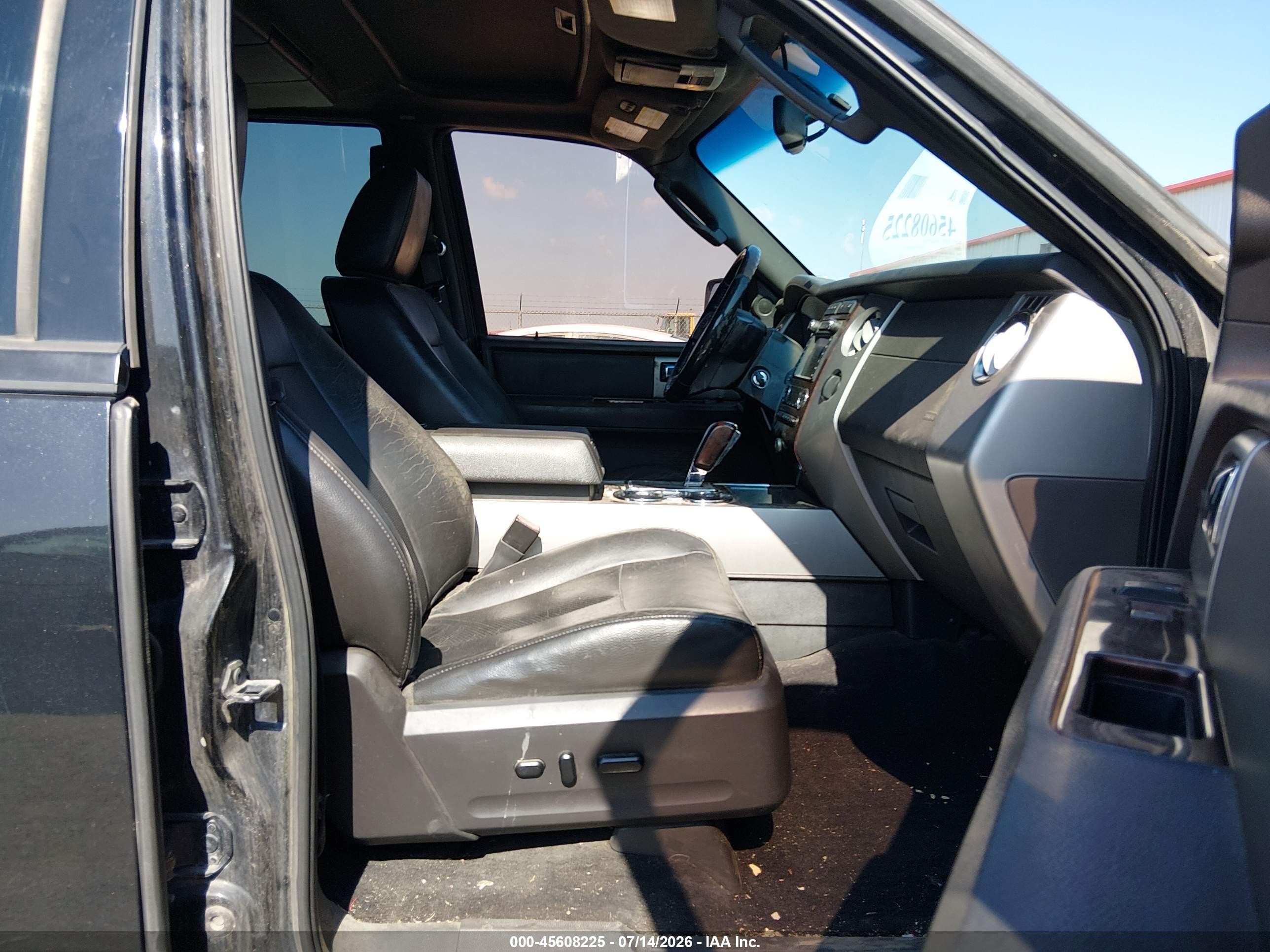 2010 Ford Expedition El Limited Black vin: 1FMJK2A58AEB51947