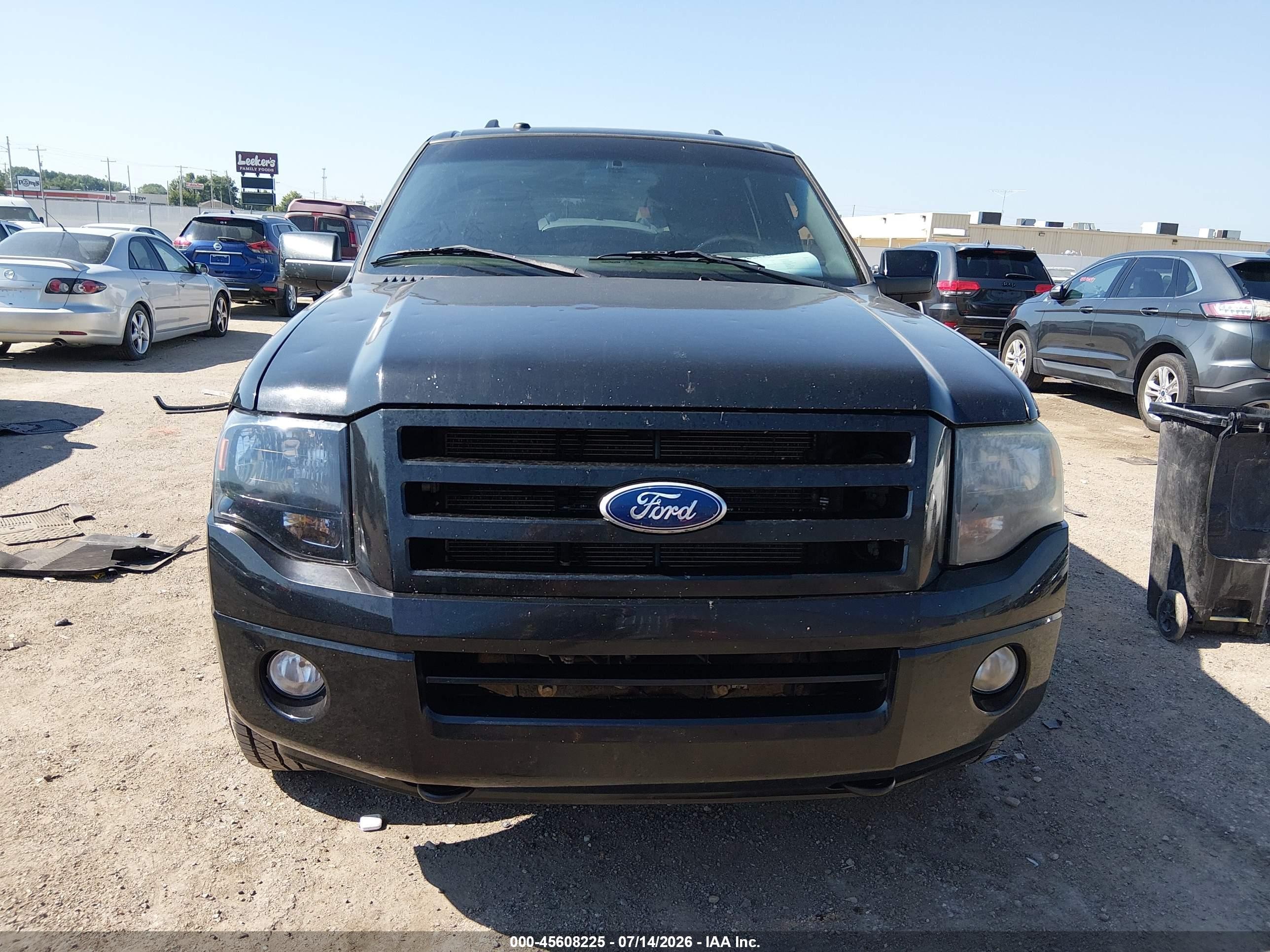 2010 Ford Expedition El Limited Black vin: 1FMJK2A58AEB51947