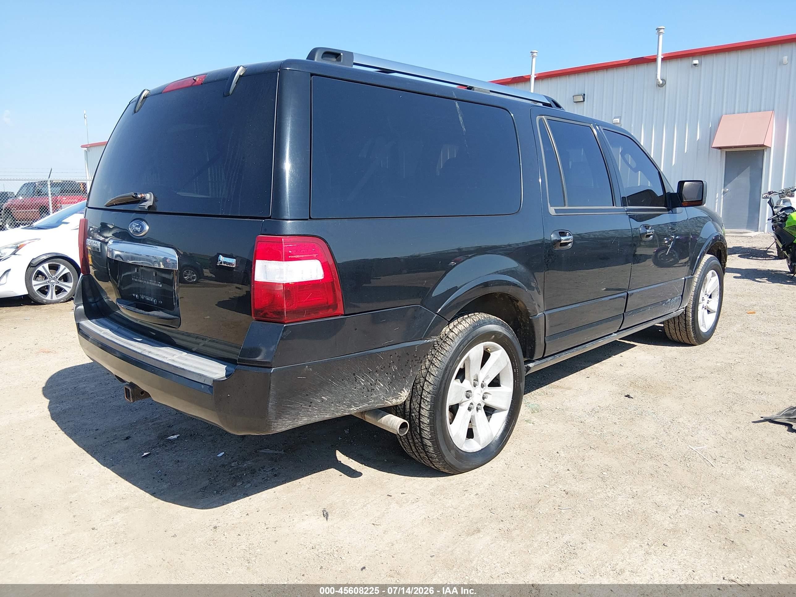 2010 Ford Expedition El Limited Black vin: 1FMJK2A58AEB51947