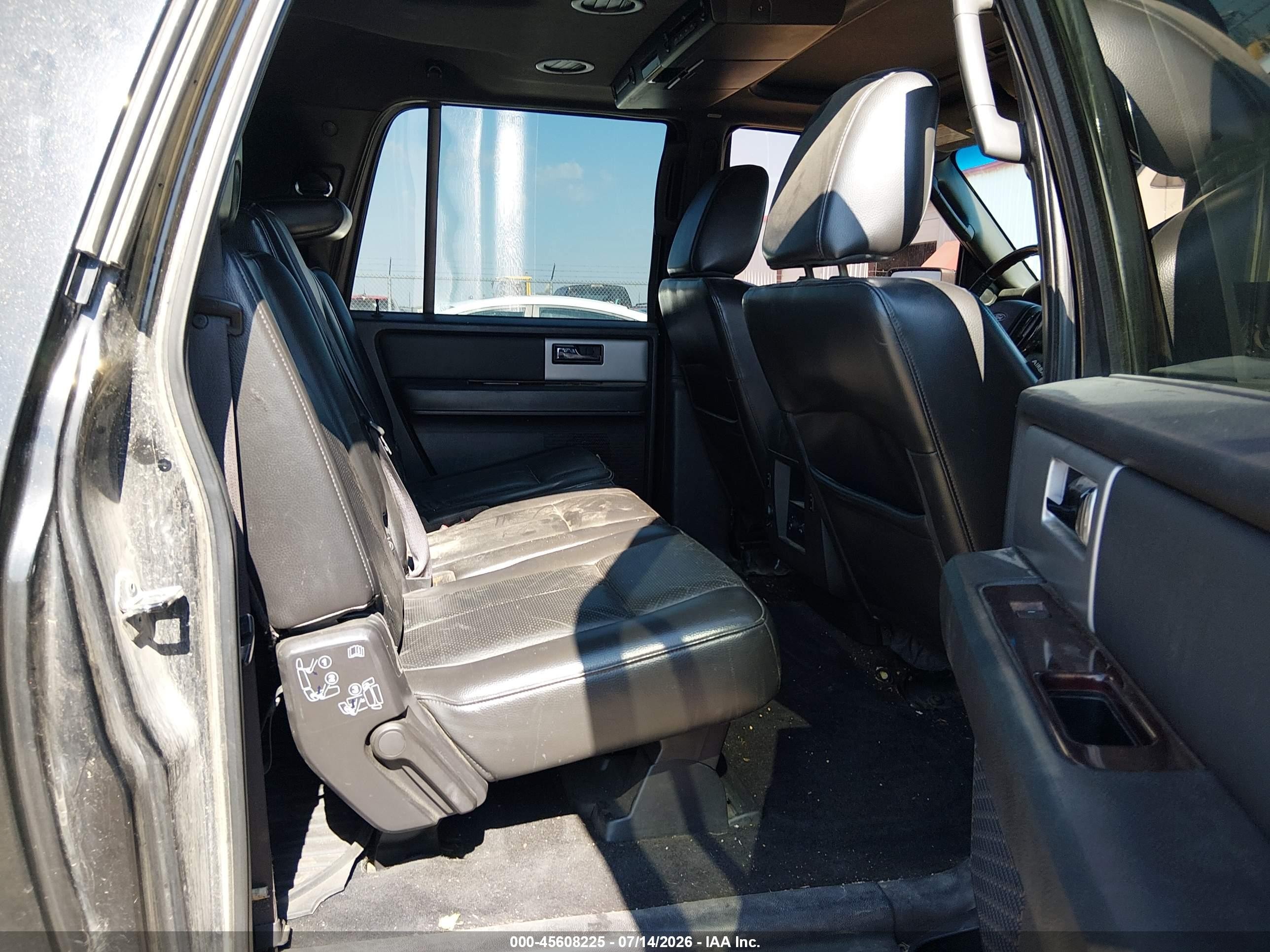 2010 Ford Expedition El Limited Black vin: 1FMJK2A58AEB51947