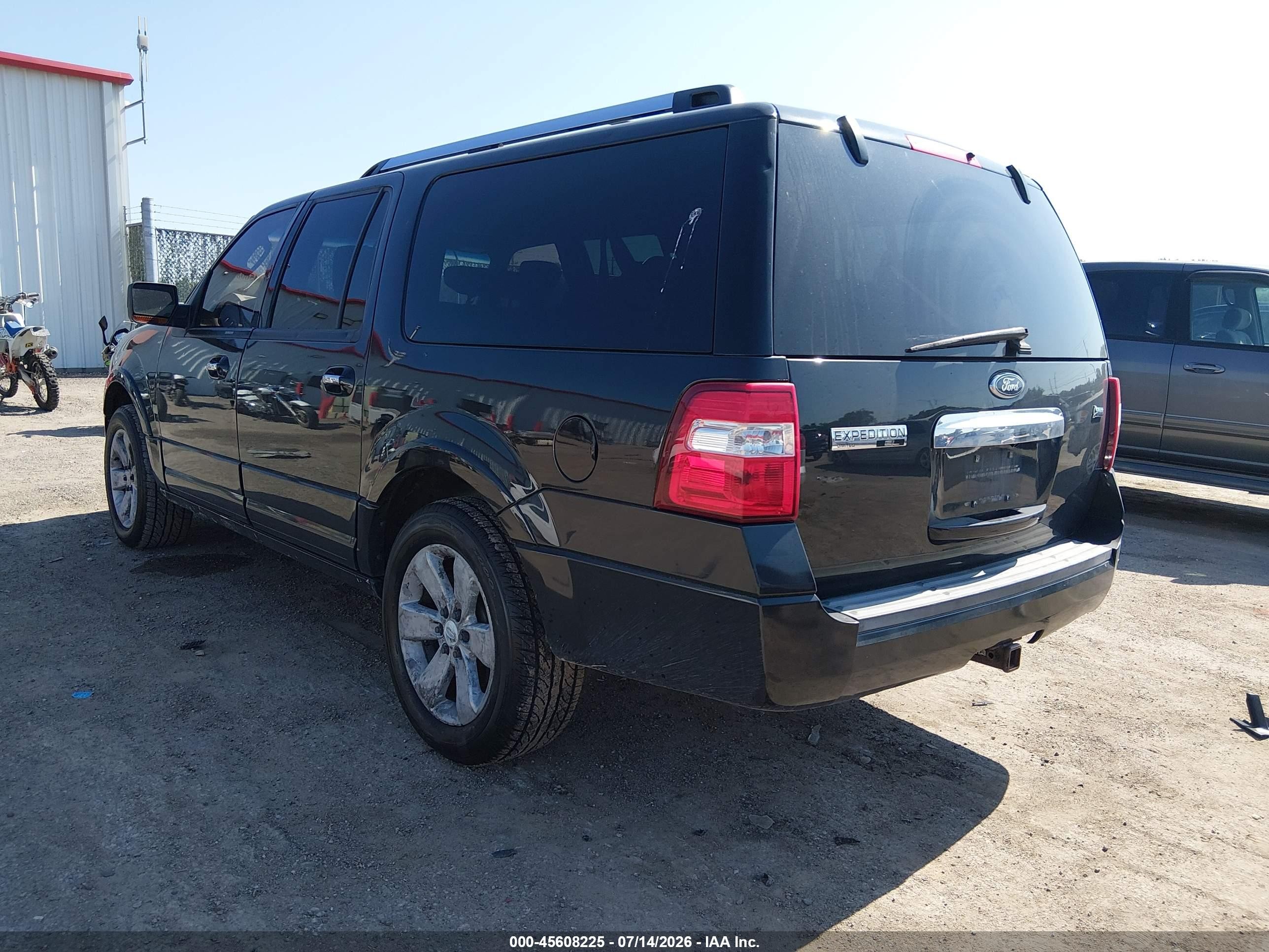 2010 Ford Expedition El Limited Black vin: 1FMJK2A58AEB51947