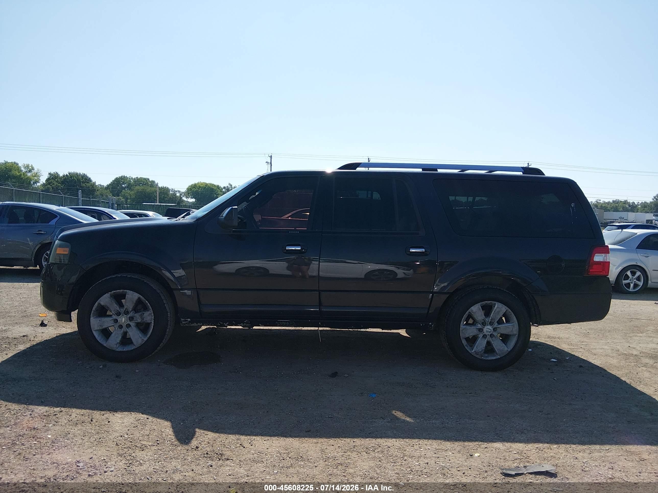 2010 Ford Expedition El Limited Black vin: 1FMJK2A58AEB51947