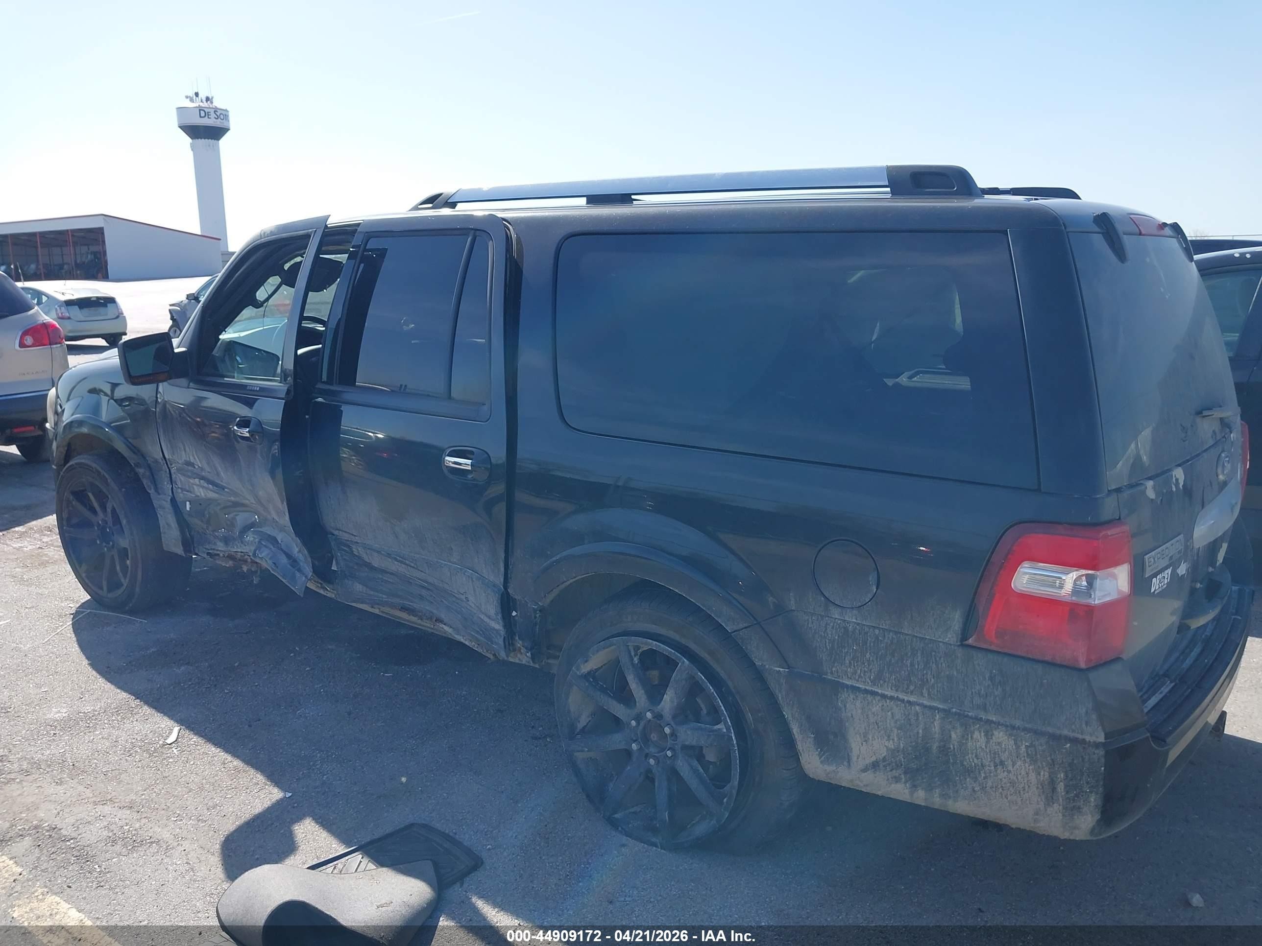 2011 Ford Expedition El Limited Black vin: 1FMJK2A58BEF11090