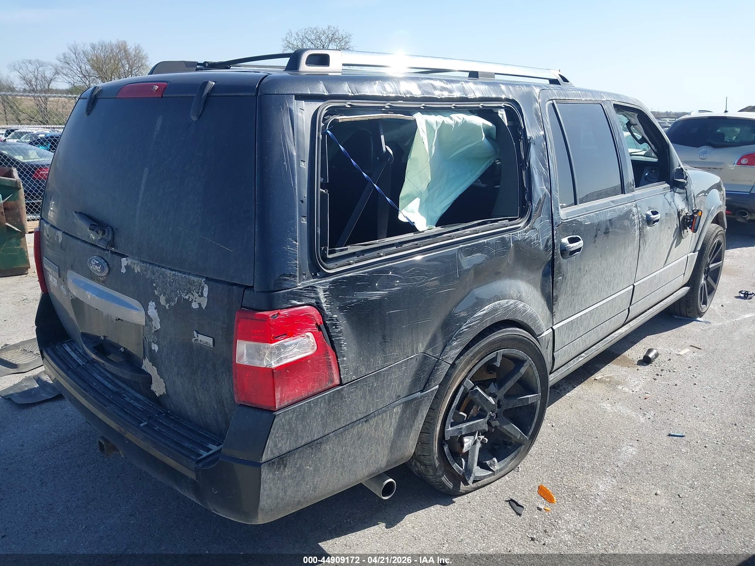 2011 Ford Expedition El Limited Black vin: 1FMJK2A58BEF11090