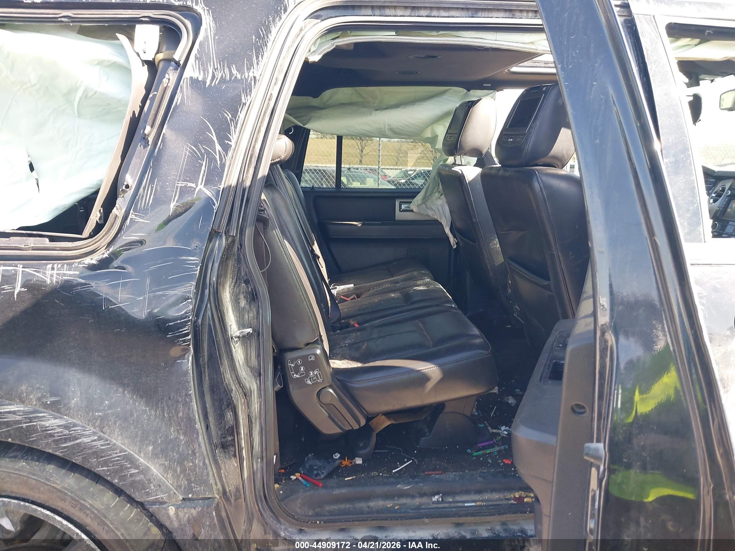 2011 Ford Expedition El Limited Black vin: 1FMJK2A58BEF11090