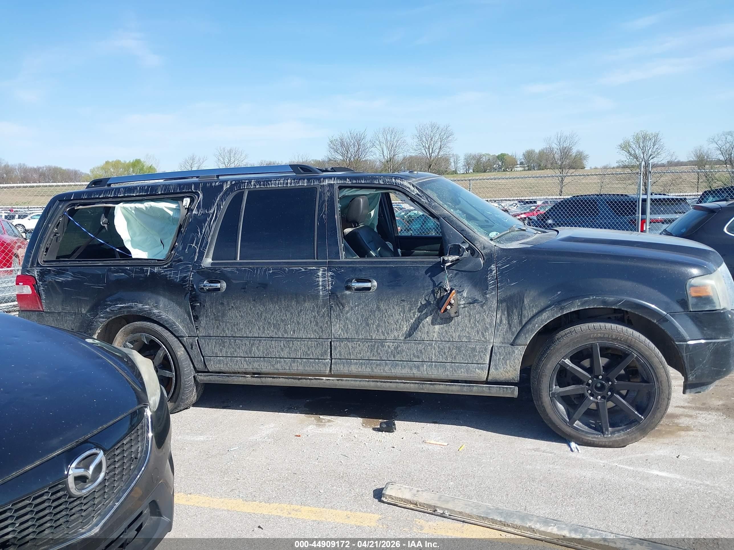 2011 Ford Expedition El Limited Black vin: 1FMJK2A58BEF11090