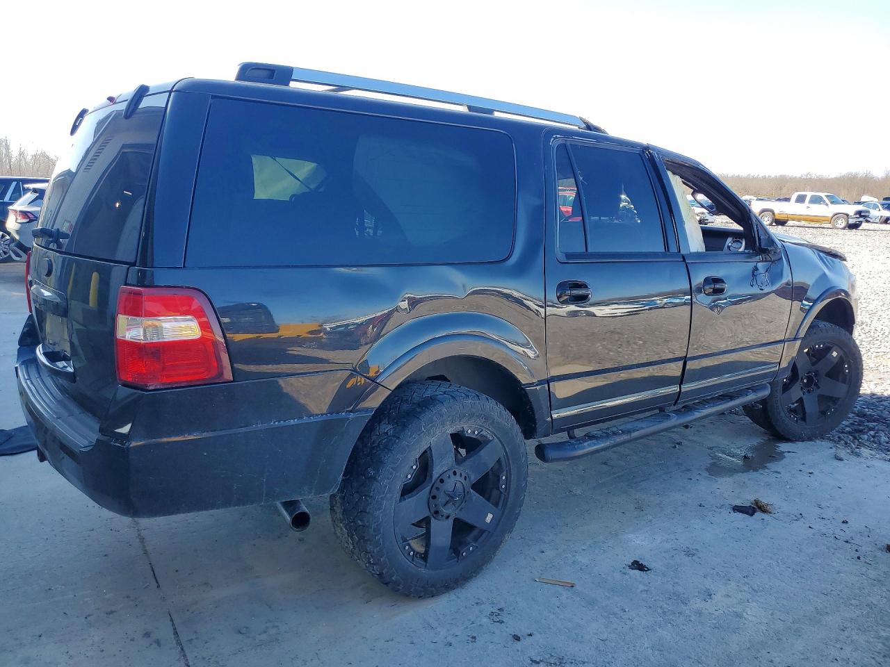 2013 Ford Expedition El Limited Black vin: 1FMJK2A58DEF15112