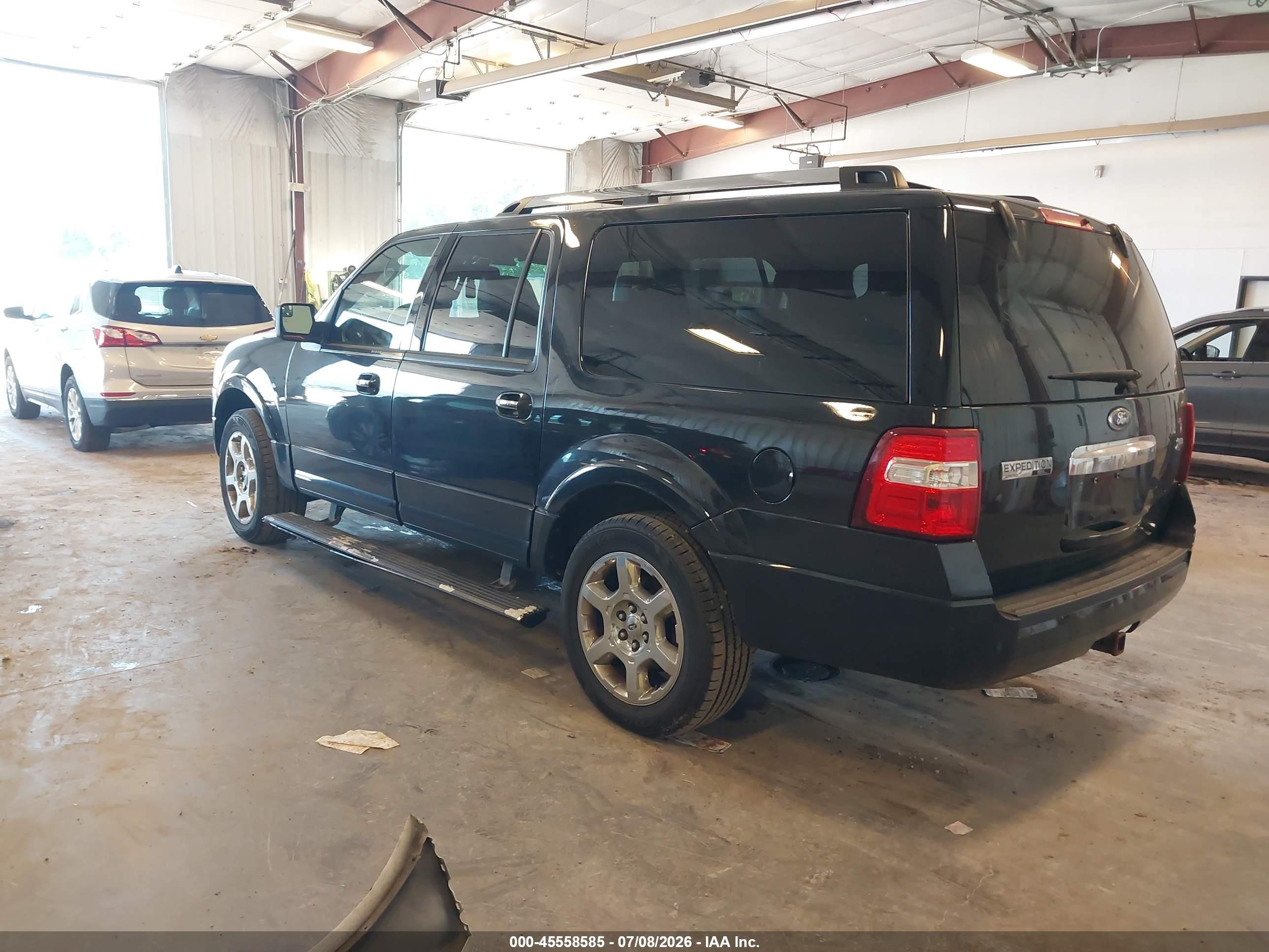 2013 Ford Expedition El Limited Black vin: 1FMJK2A58DEF34890