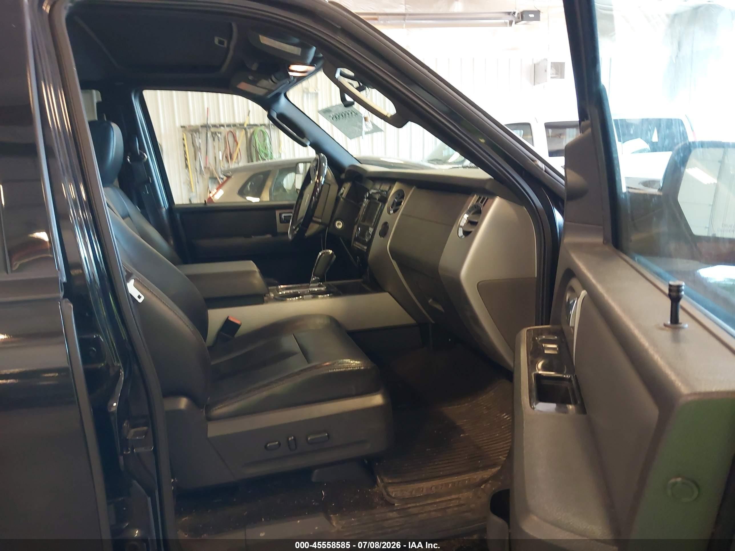 2013 Ford Expedition El Limited Black vin: 1FMJK2A58DEF34890
